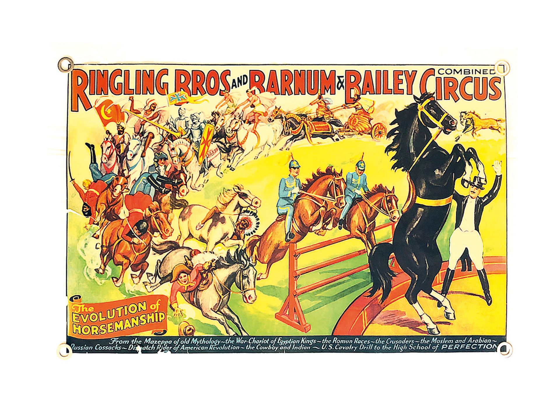 1935 Ringling Bros and Barnum & Bailey Circus Poster 