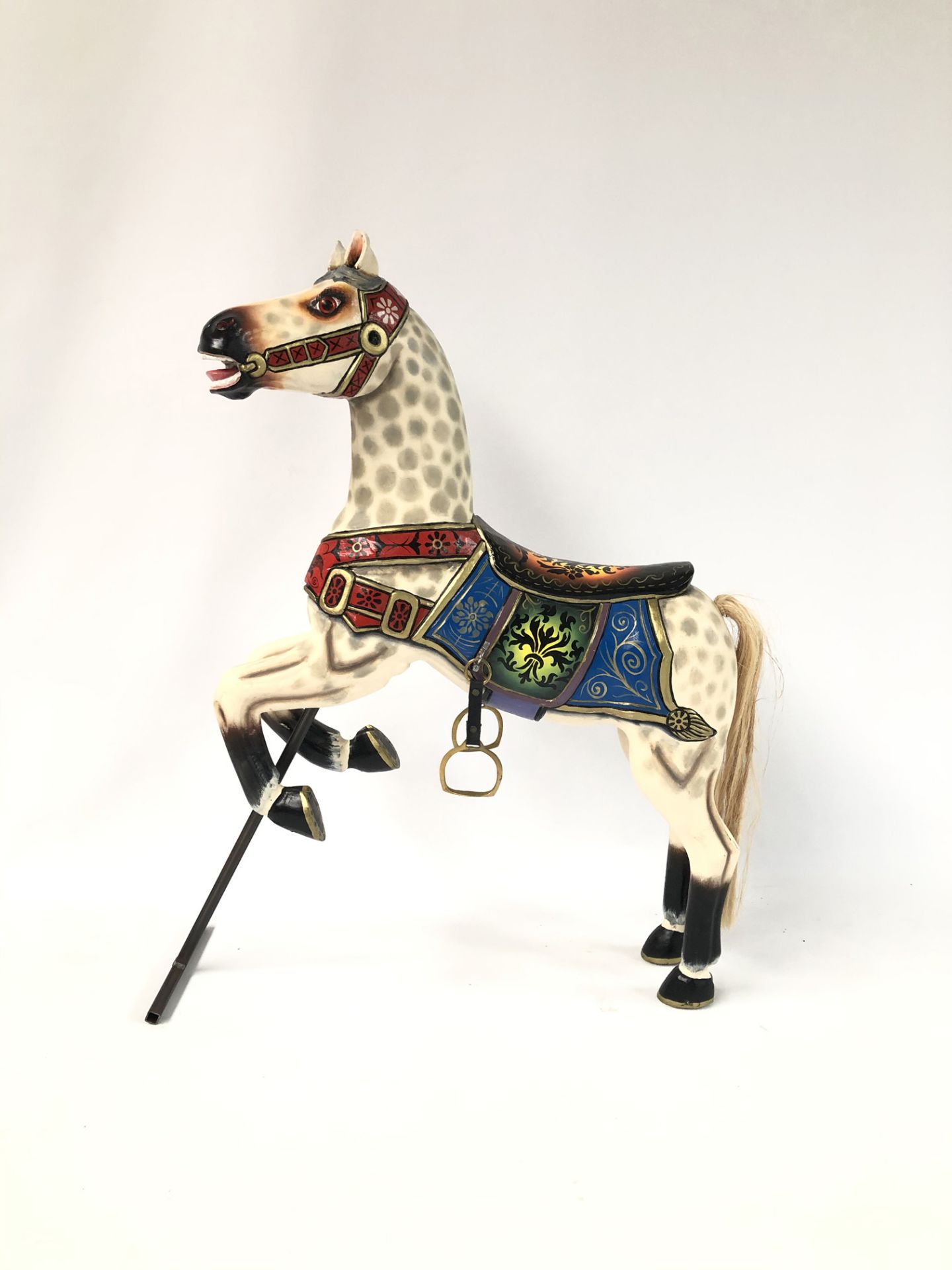 Wooden Carousel Horse from Later Half of 20th Century - Image 3 of 4