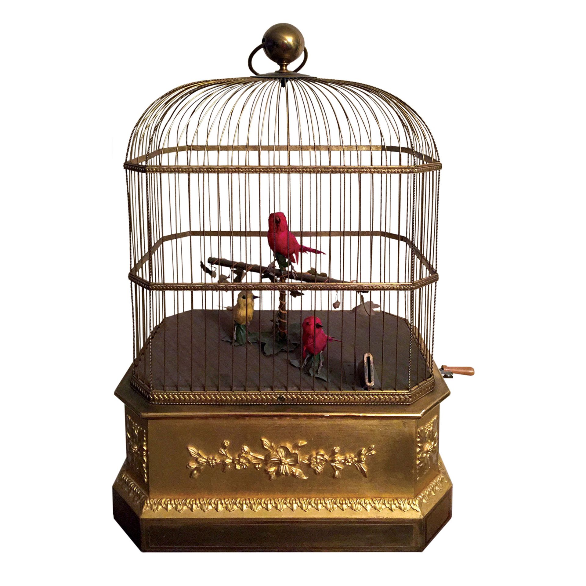 Bontems Coin Operated Bird Cage