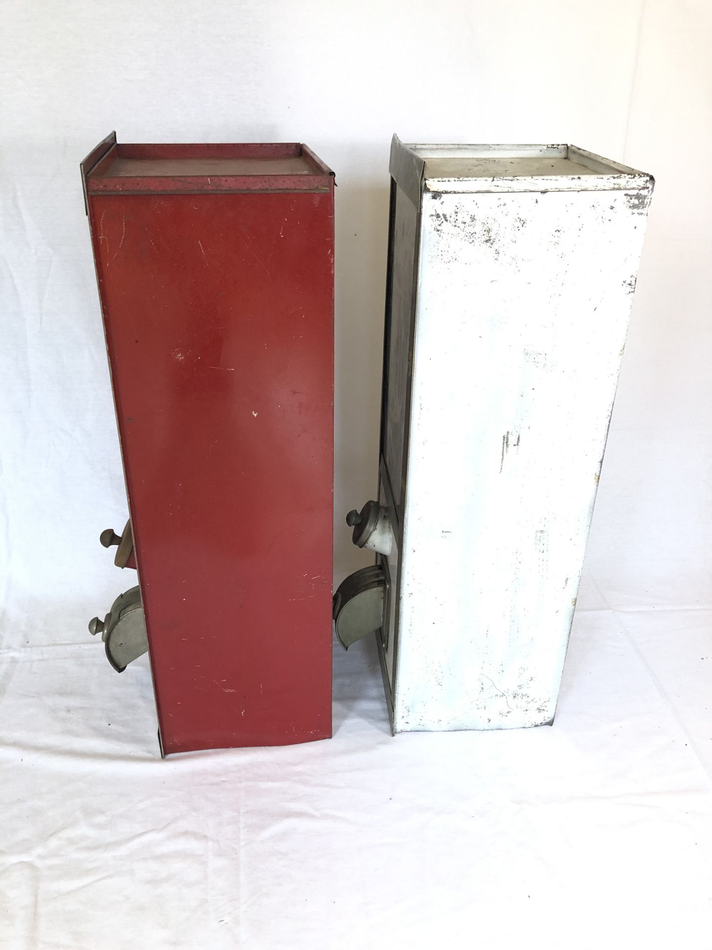 Lot of 2 vintage coffee bean dispensers from 1950s - Image 4 of 5