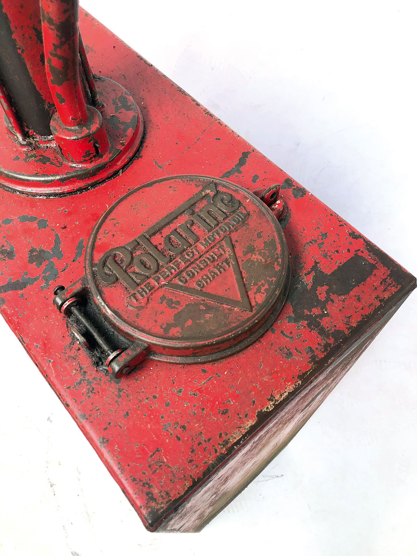 Original Vintage Polarine Oil Lubester Pump ca. 1930s - 40s - Image 3 of 4
