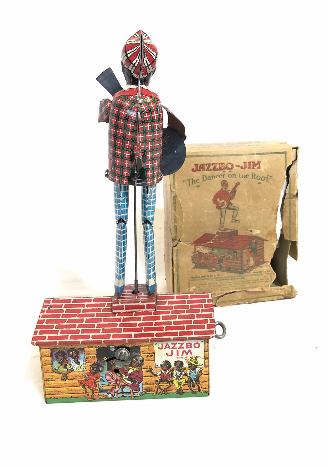 Tin toy Jazzbo Jim "The Dancer on The Roof" - Image 2 of 2