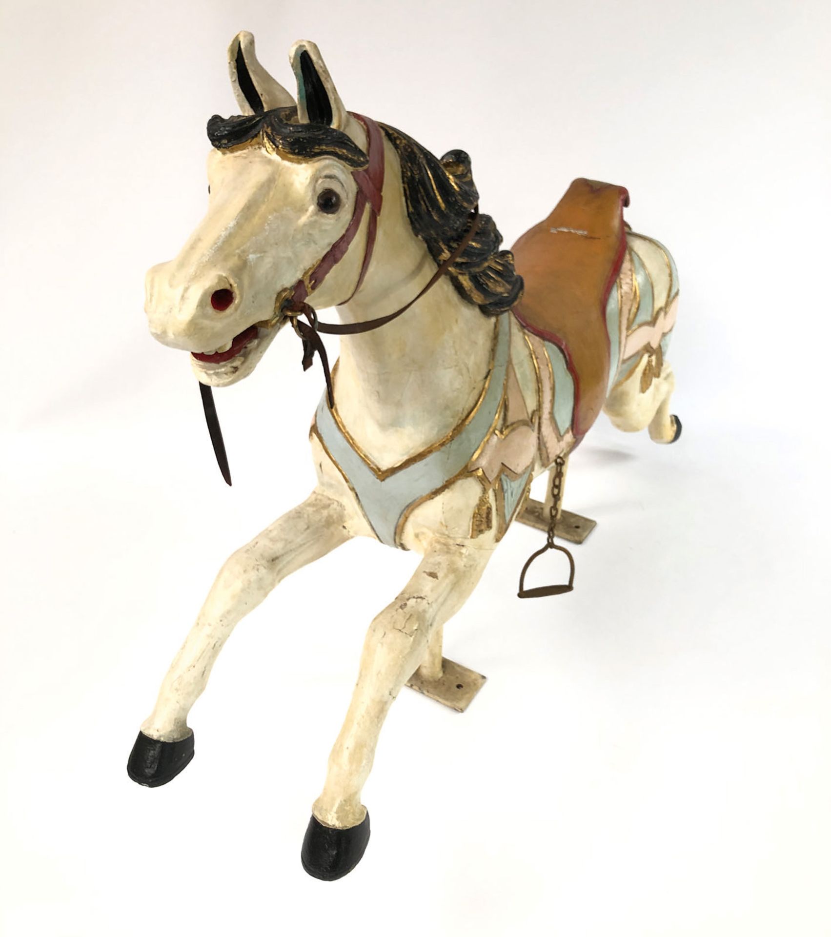 Heyn Carousel Horse ca. 1910 - Image 4 of 4