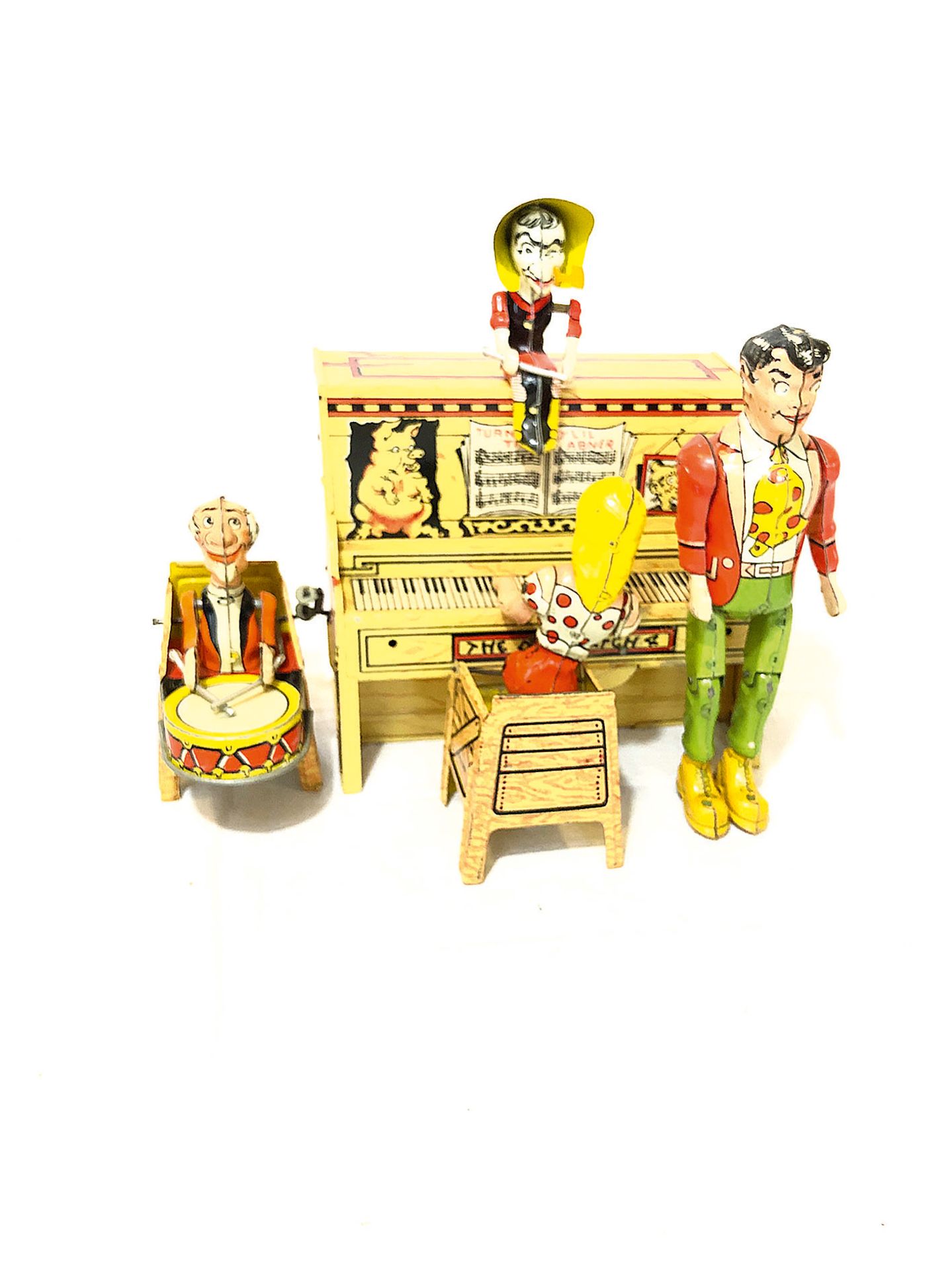 Tin Toys Li'l Amner and His Dogpatch Band