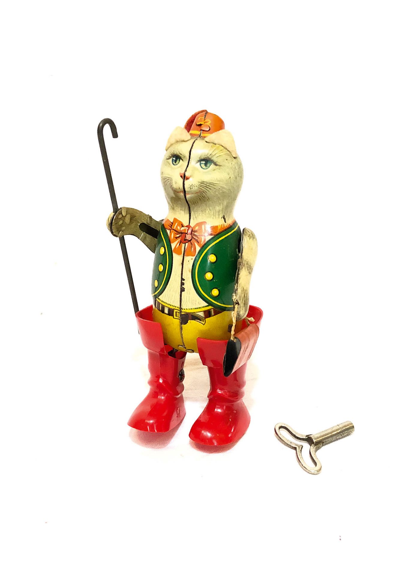 Tin toy "De Gelaarsde Kat (Puss in Boots)" 