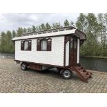 Original Gipsy Wagon from 1995 with Beautiful Wood Carvings