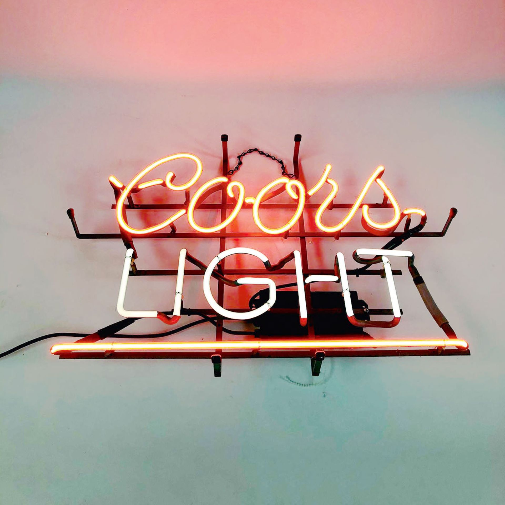 Original Coors Light Neon Sign - Image 2 of 2