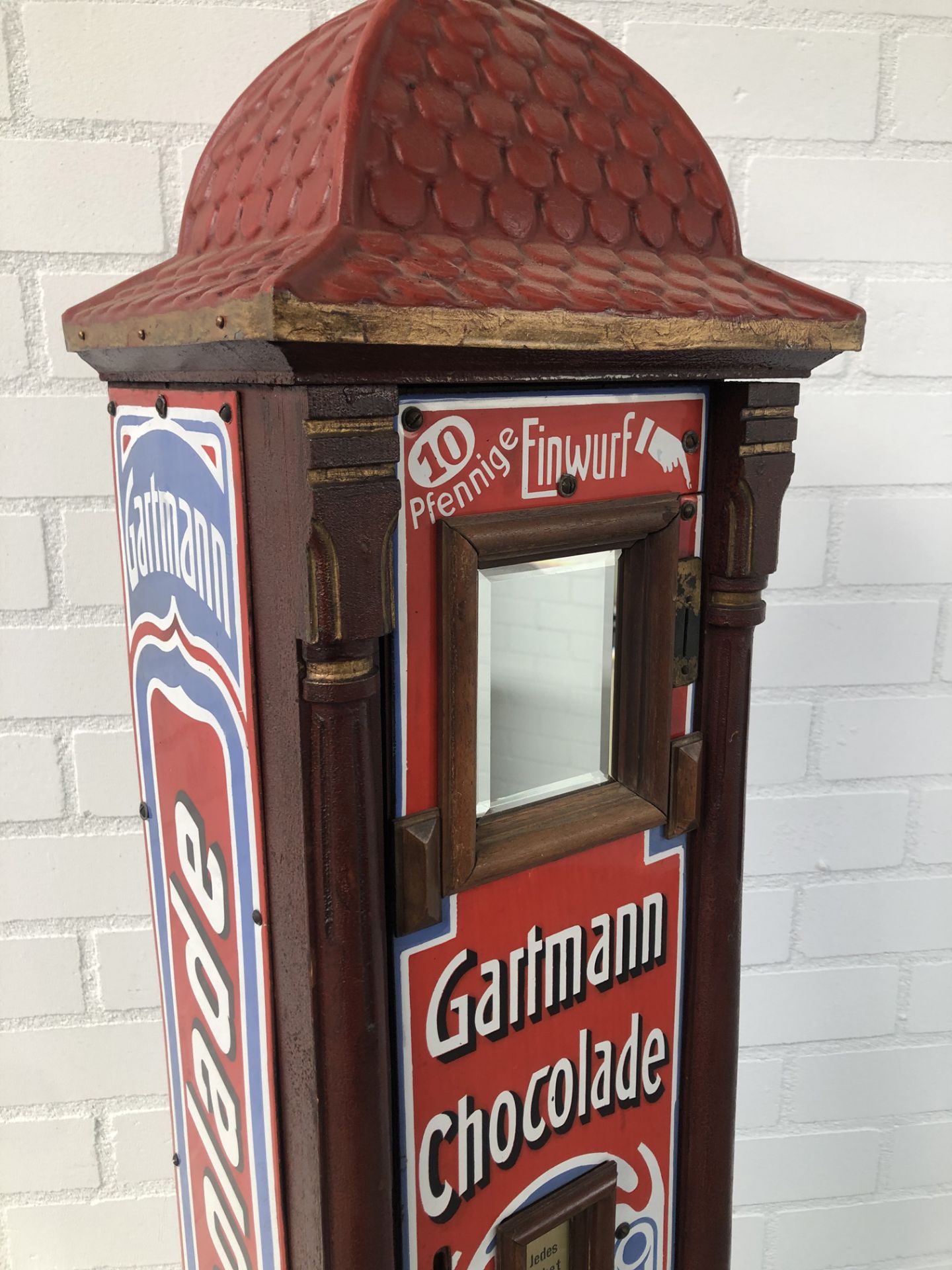Original 1905 Gartmann Chocolate Vending Machine - Image 10 of 13