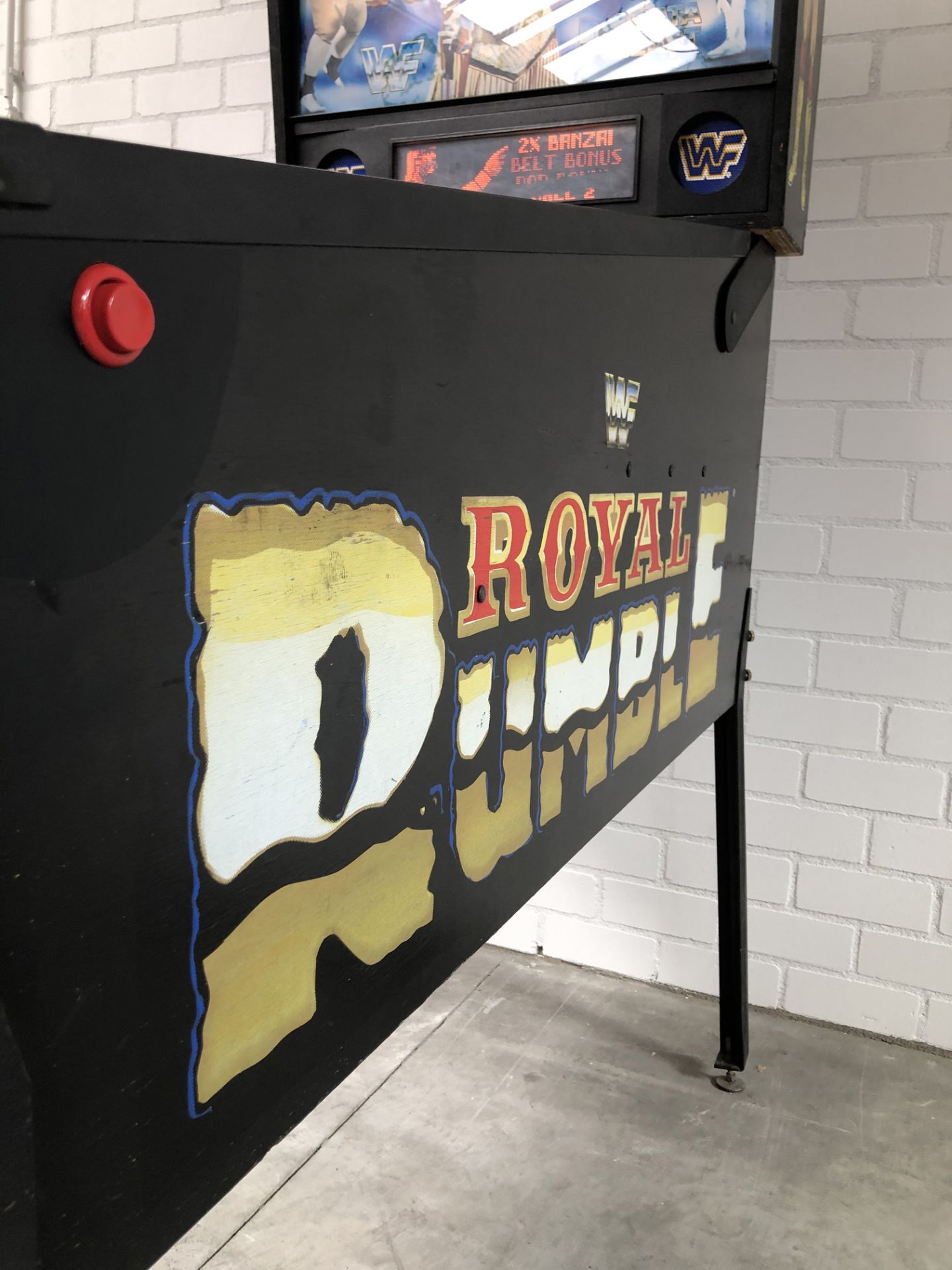 1994 WWF Royal Rumble Data East Pinball Machine  - Image 19 of 19