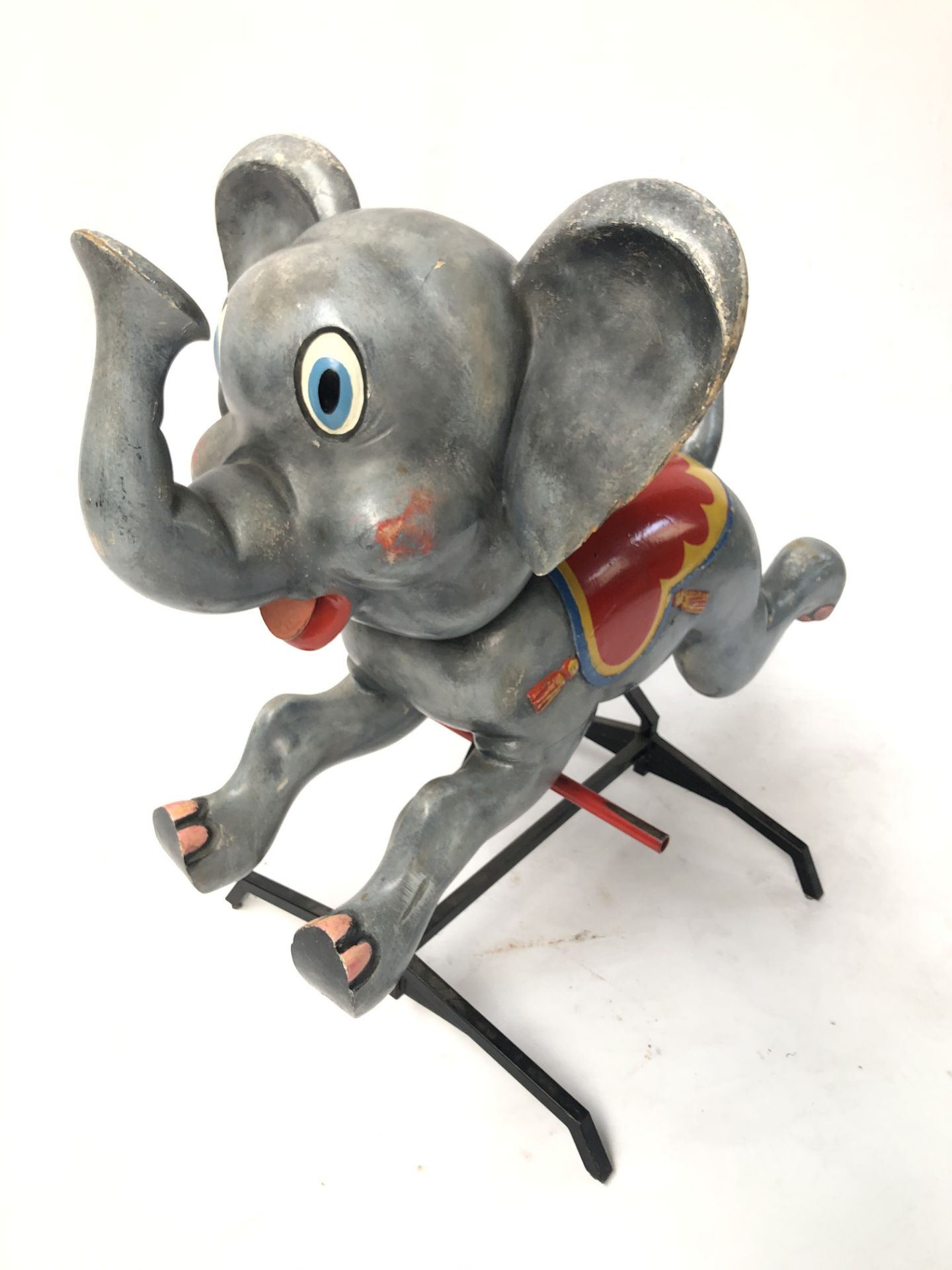 Bernard Kindt Carousel Elephant ca. 1960s - Image 3 of 4