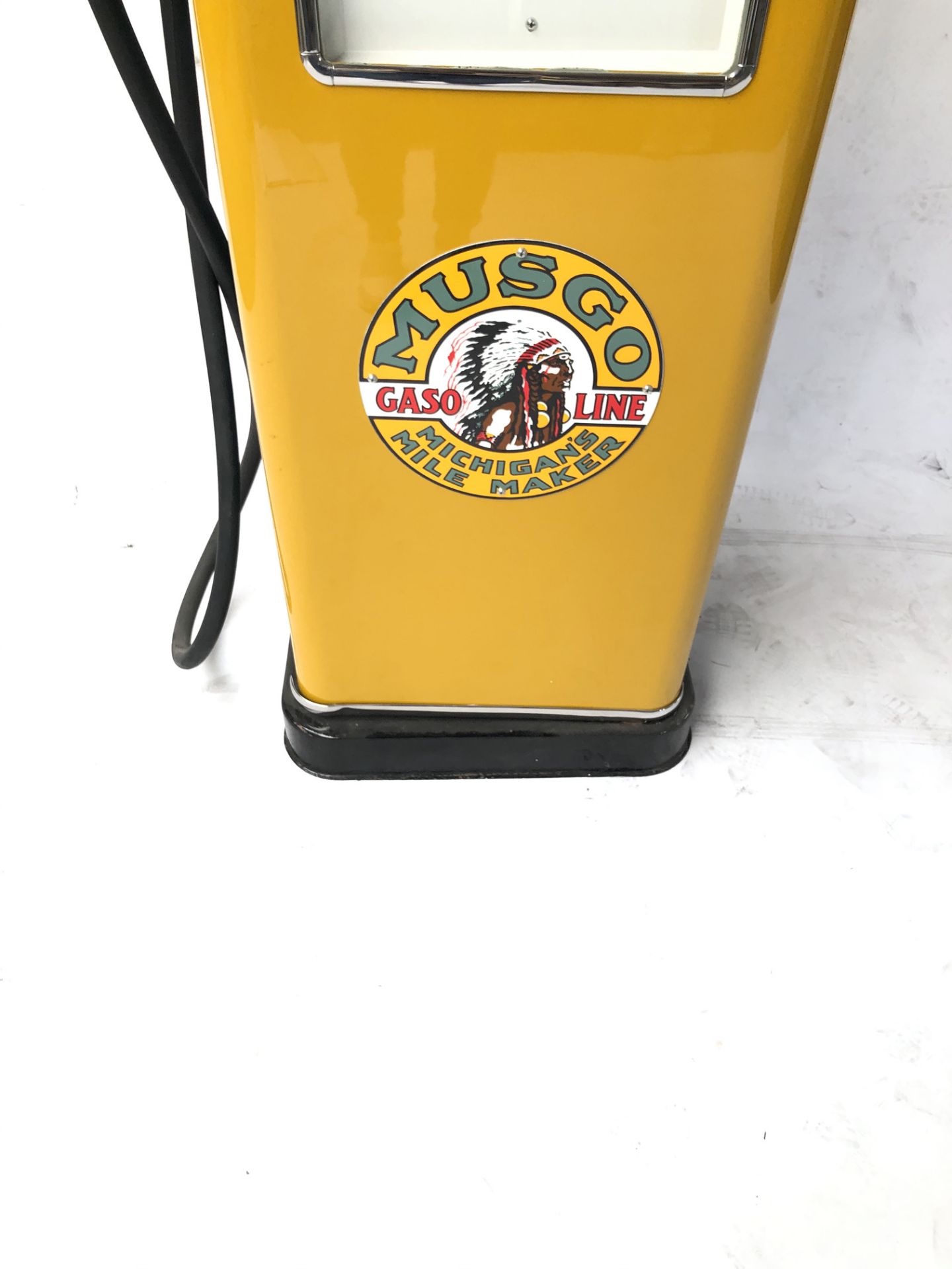 Restored Bowser Gas Pump with Musgo Theme - Image 6 of 7