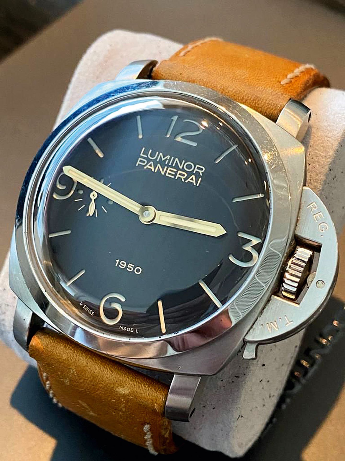 Panerai Luminor 1950 47 mm Hand-wound Mechanical Watch - Image 2 of 6