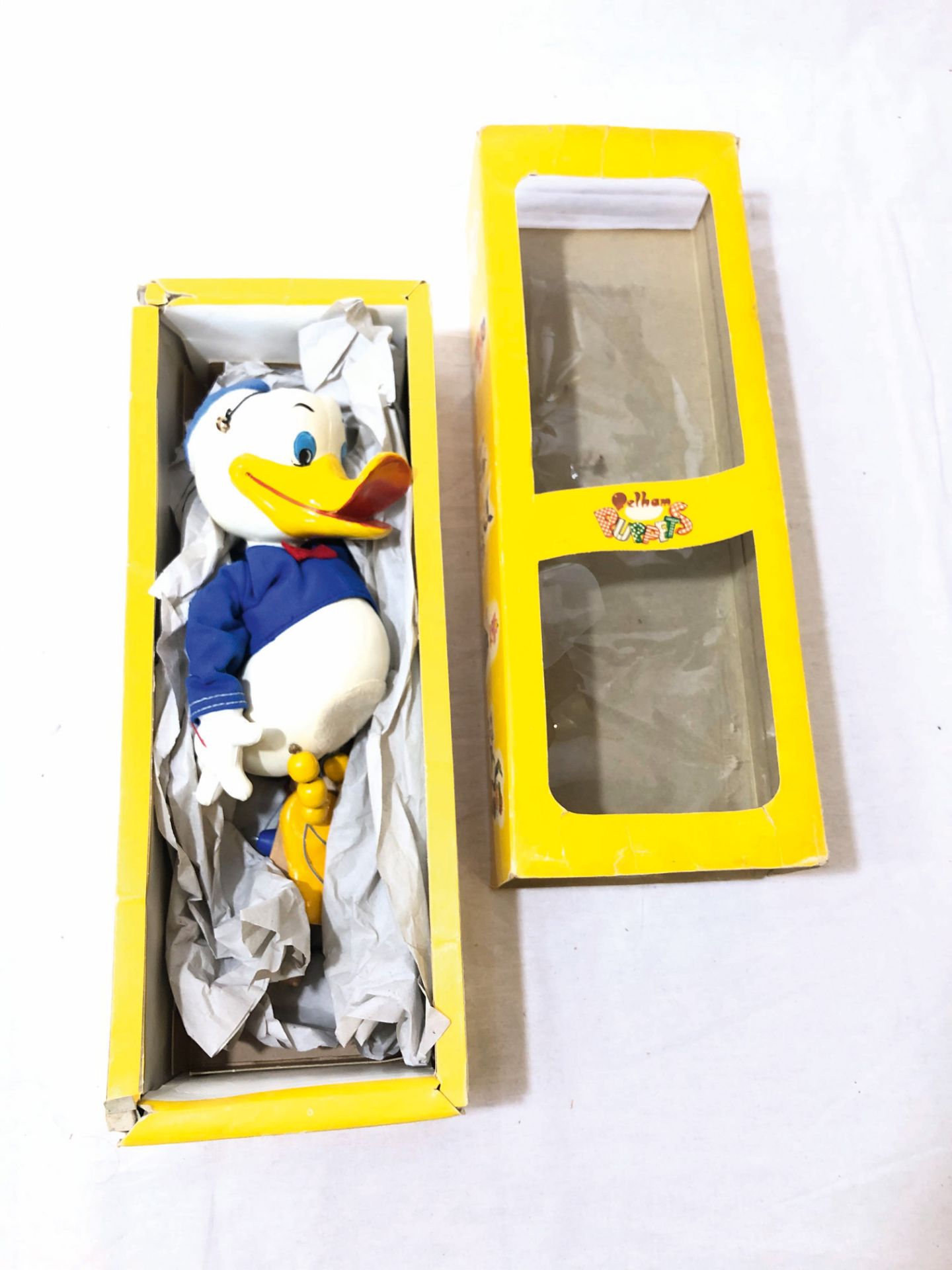 1970 Pelham Disney Donald Duck Marionette Doll  