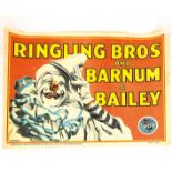1945 Ringling Bros and Barnum & Bailey Circus Poster