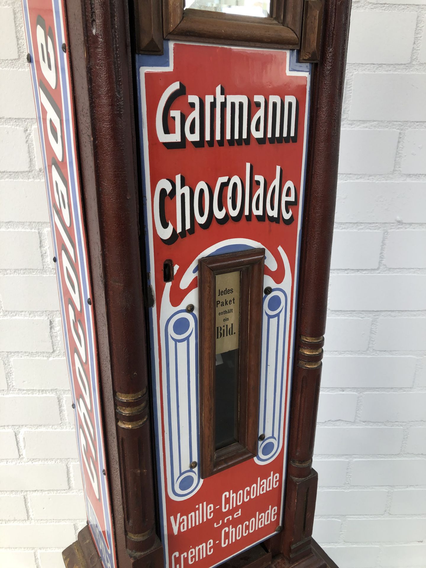 Original 1905 Gartmann Chocolate Vending Machine - Image 9 of 13