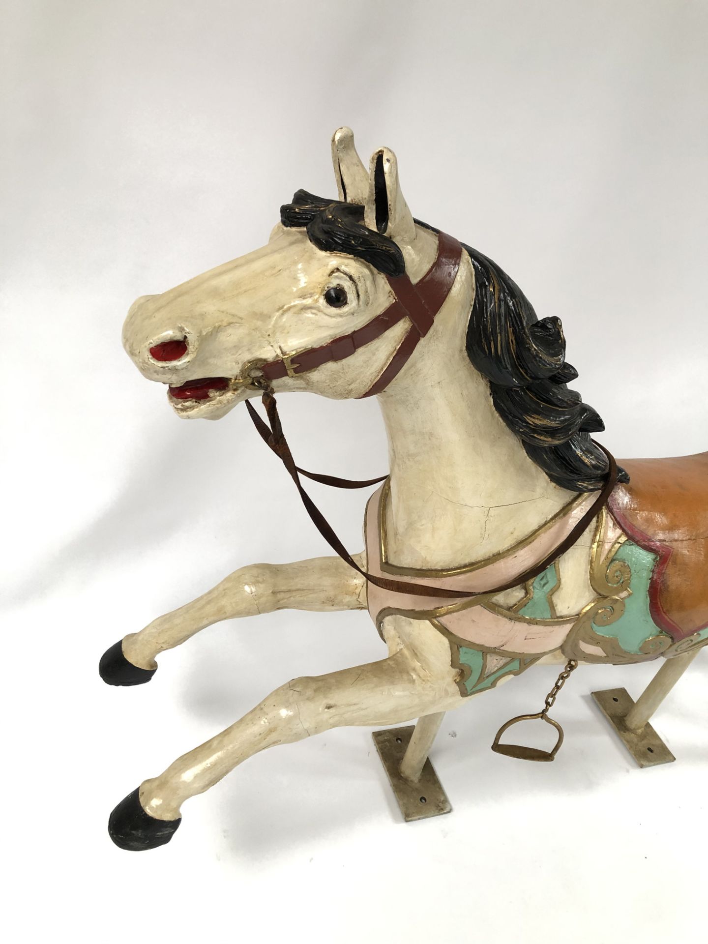 Heyn Carousel Horse ca. 1910 - Image 3 of 4