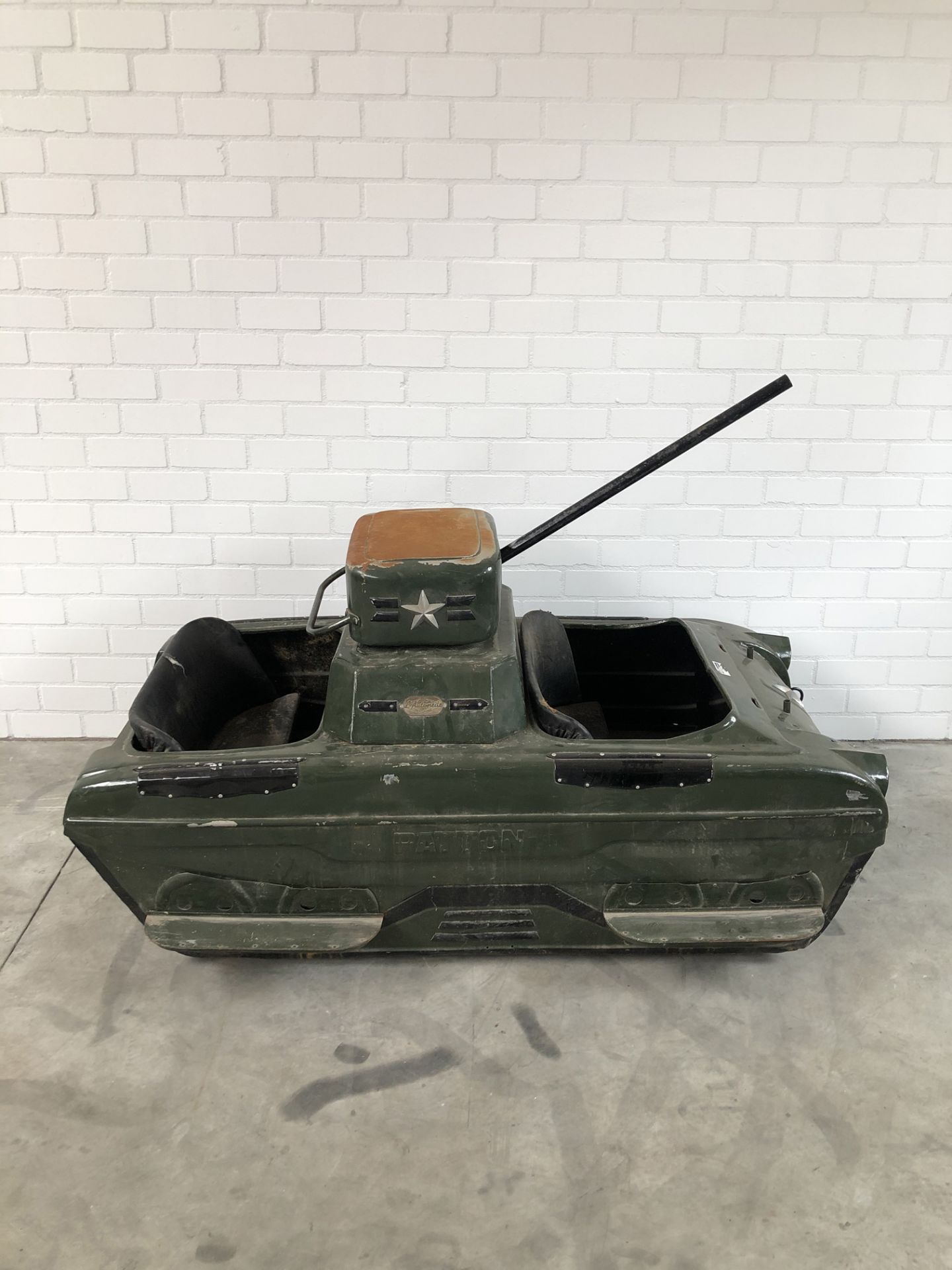 Unrestored L'Autopede Carousel Tank - Image 6 of 16