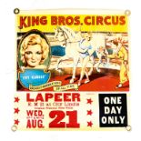 1935 Cole Bros Circus Poster