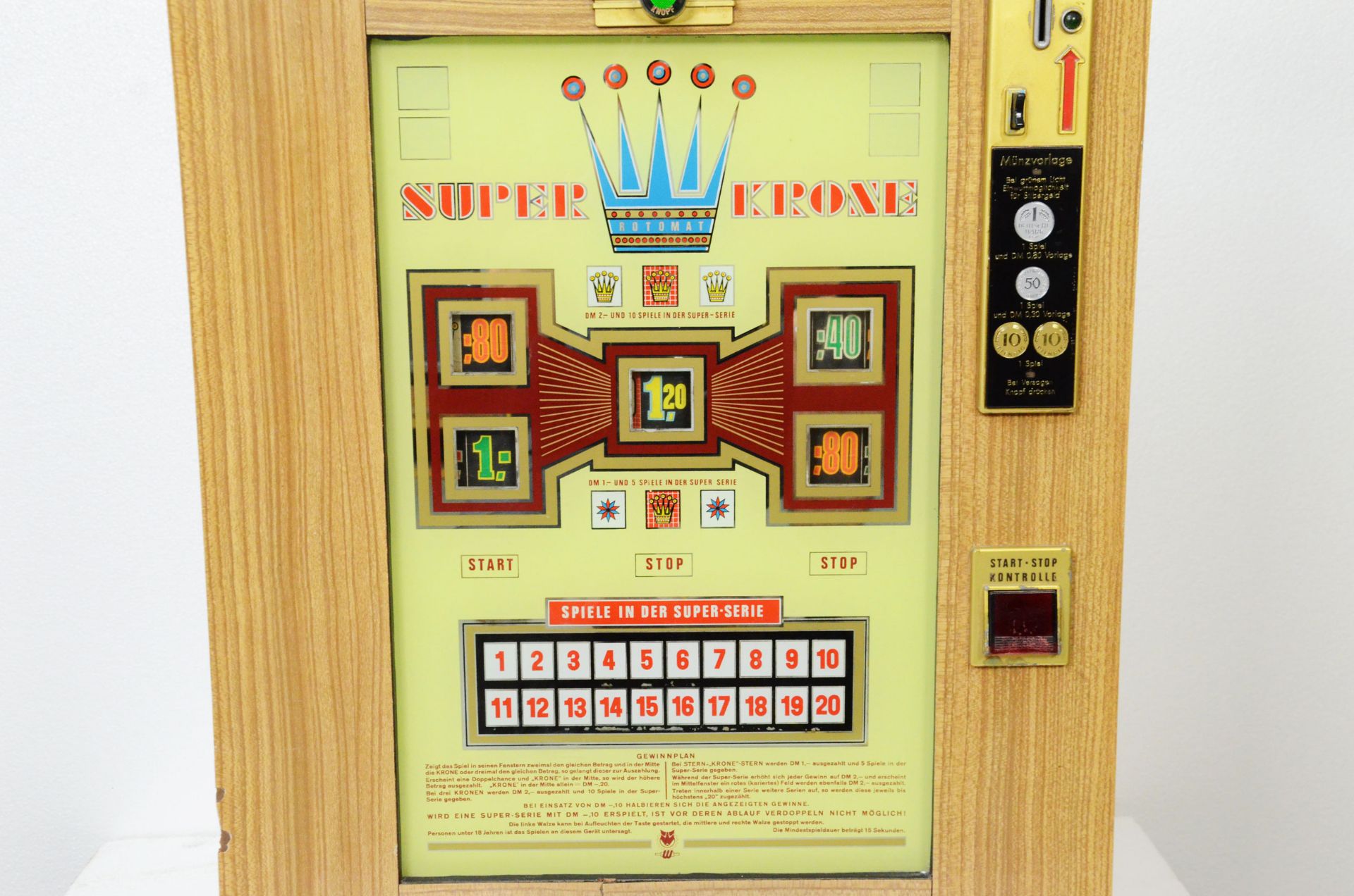 German slot machine Super Krone - Image 2 of 10