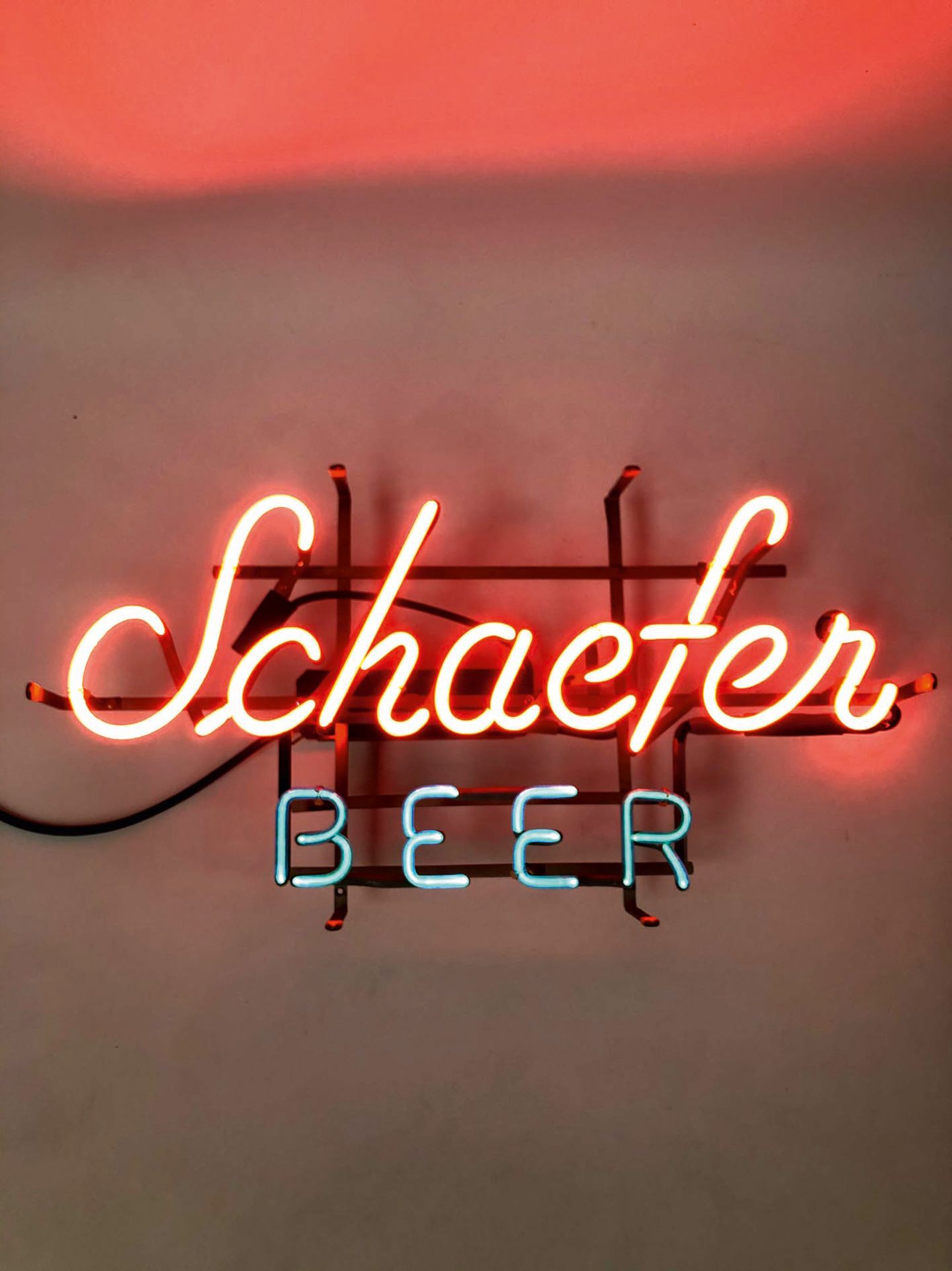 Original Schaefer Beer Neon sign - Image 2 of 2