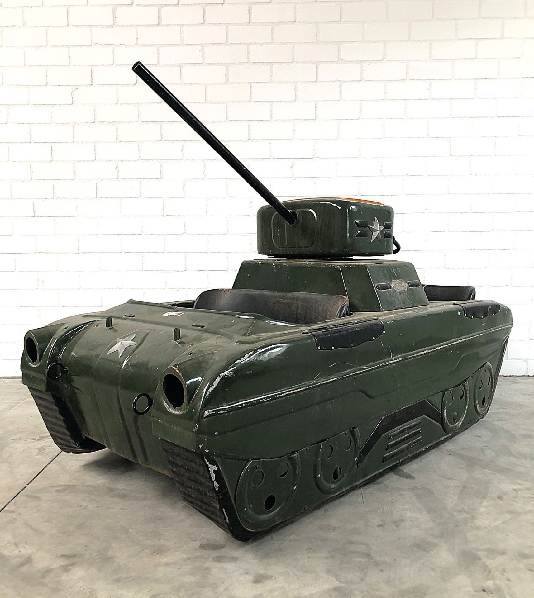 Unrestored L'Autopede Carousel Tank
