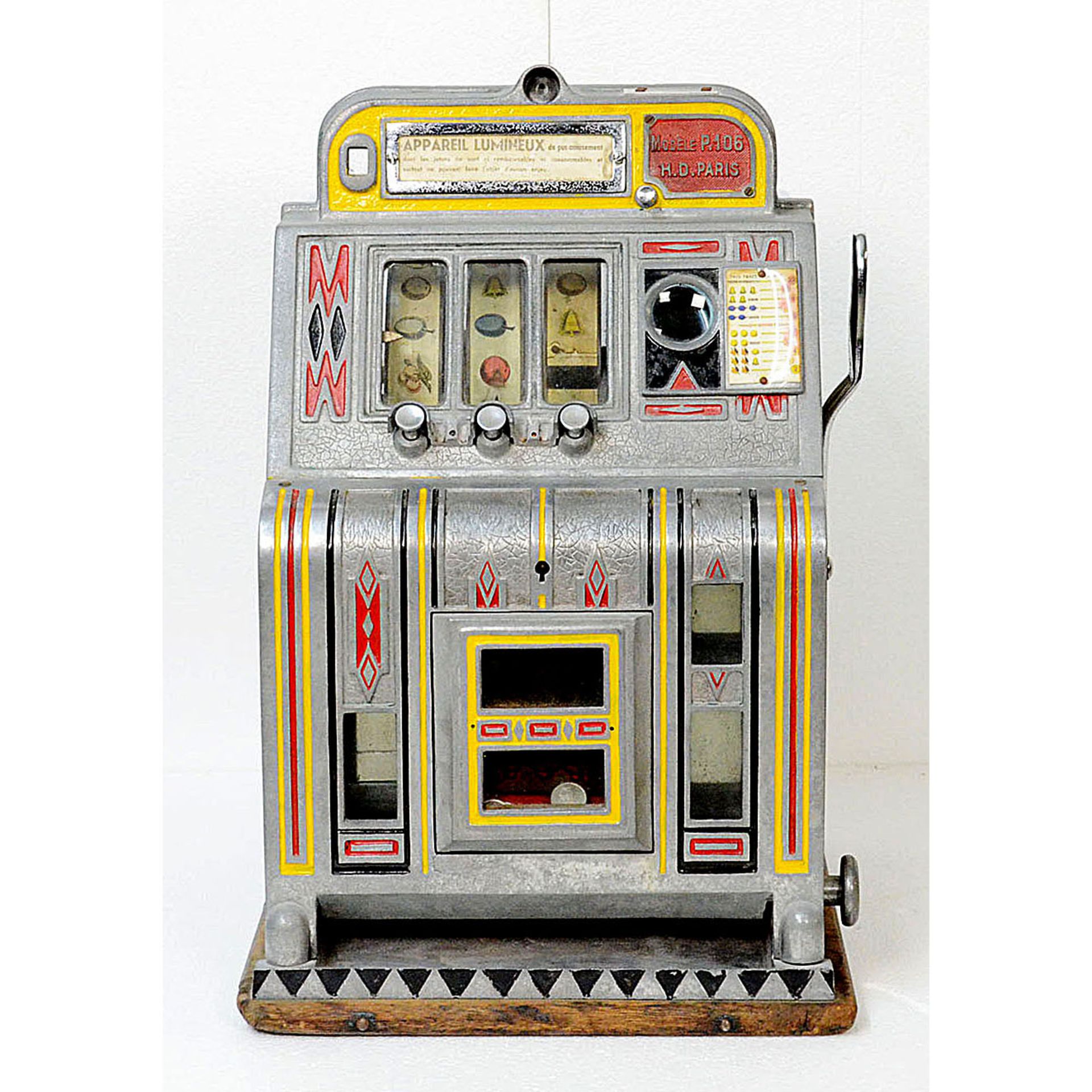 Mechanical slot machine Appareil Lumineux