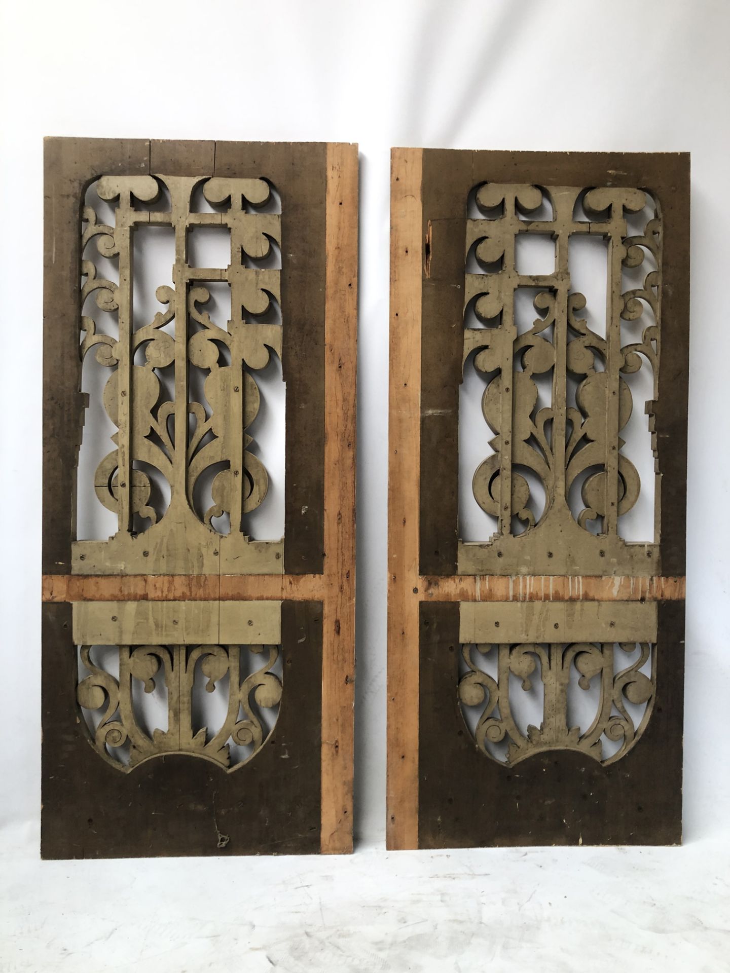 A Set of Two Original Th. Mortier Organ Side Panels - Image 10 of 12