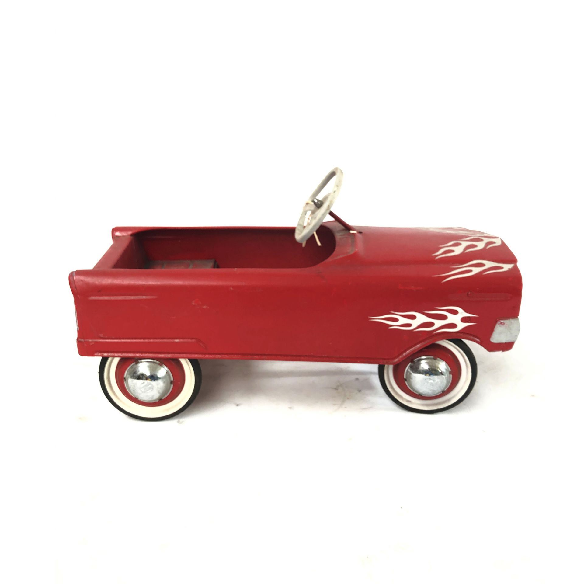 Red Hot Rod Children's Metal Pedal Car