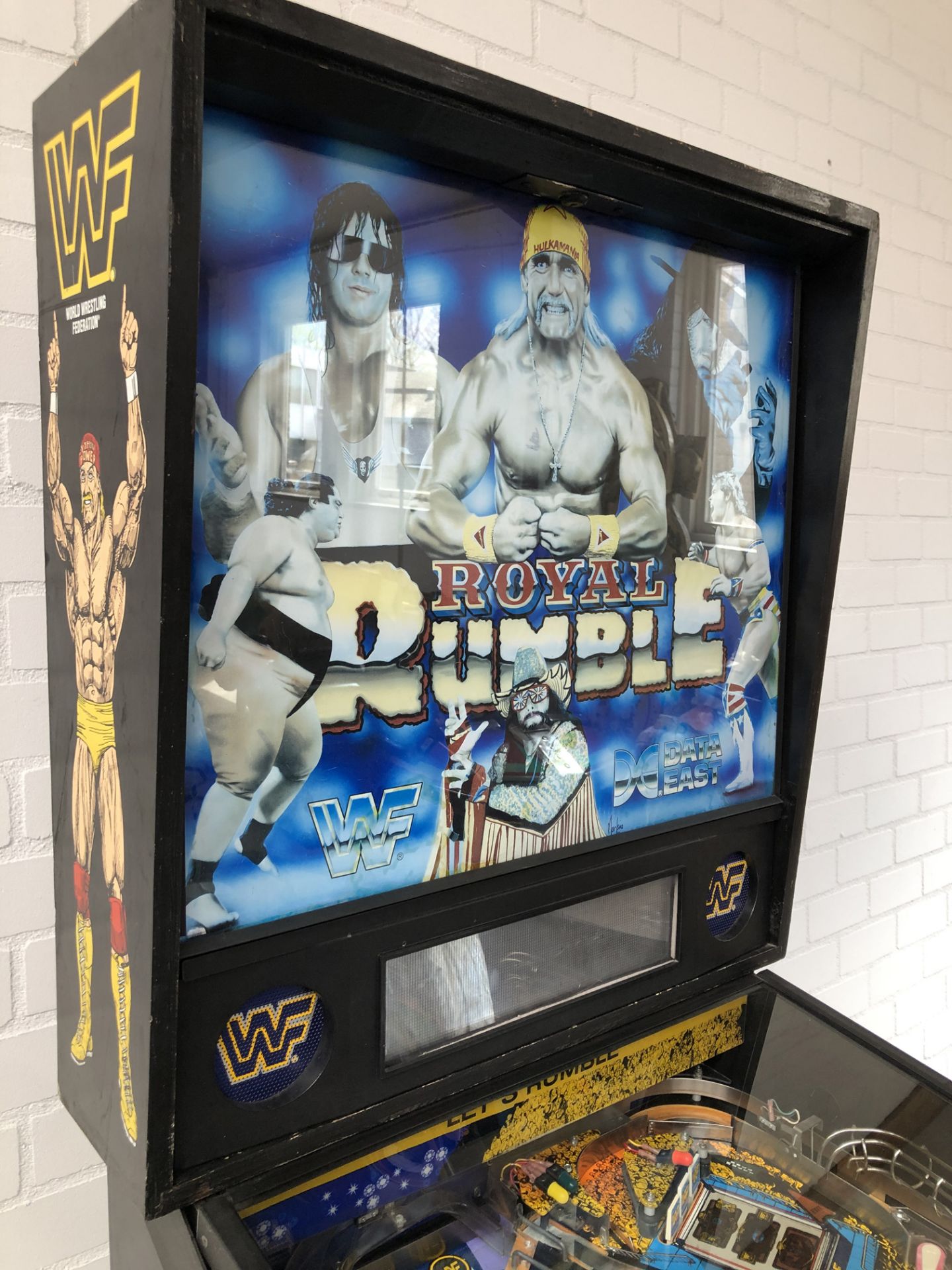 1994 WWF Royal Rumble Data East Pinball Machine  - Image 17 of 19