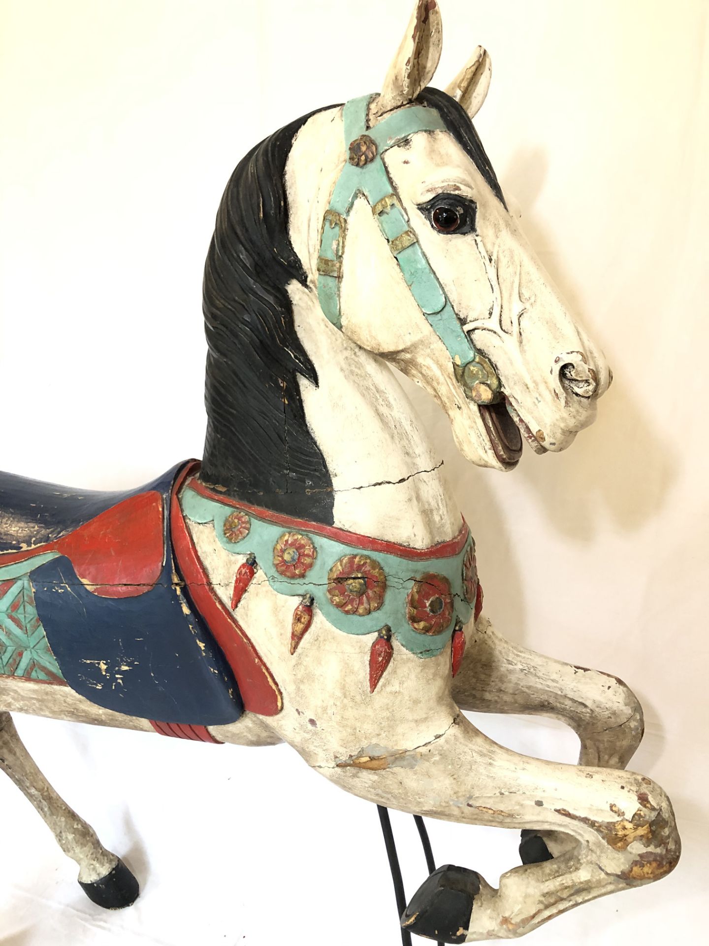 Fairground Carousel Horse ca. 1935 - Image 3 of 5