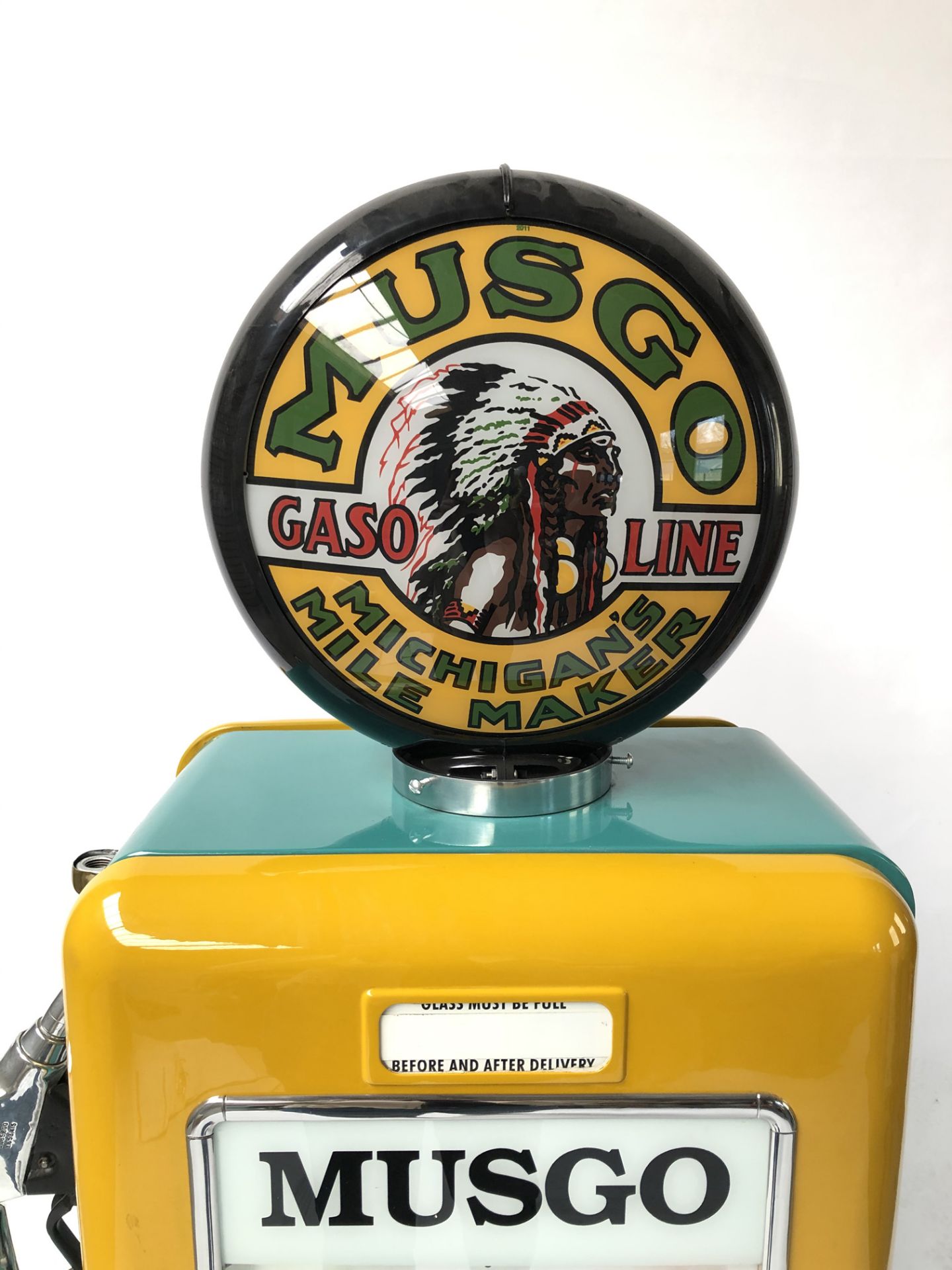 Restored Bowser Gas Pump with Musgo Theme - Image 3 of 7