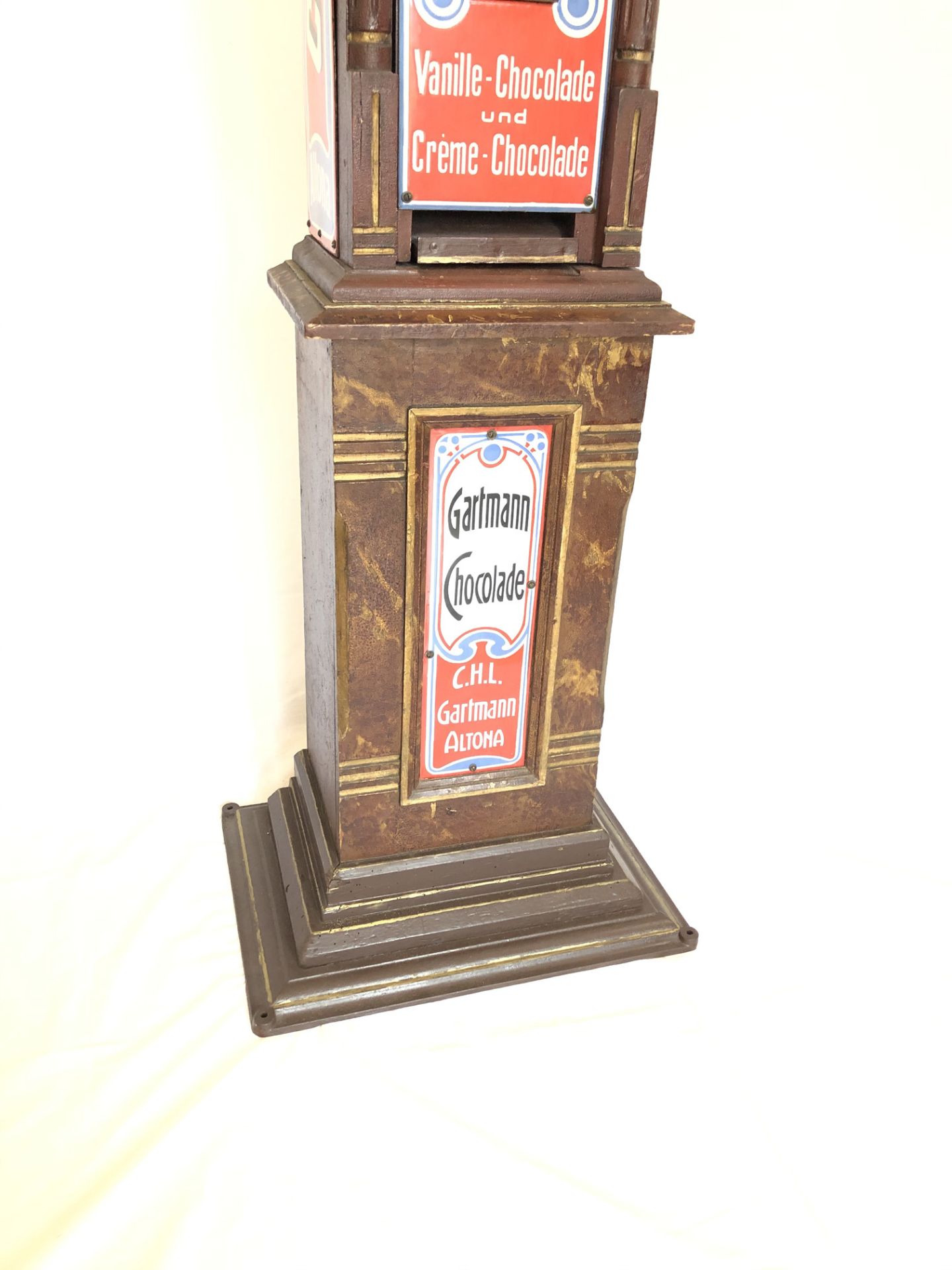 Original 1905 Gartmann Chocolate Vending Machine - Image 8 of 13