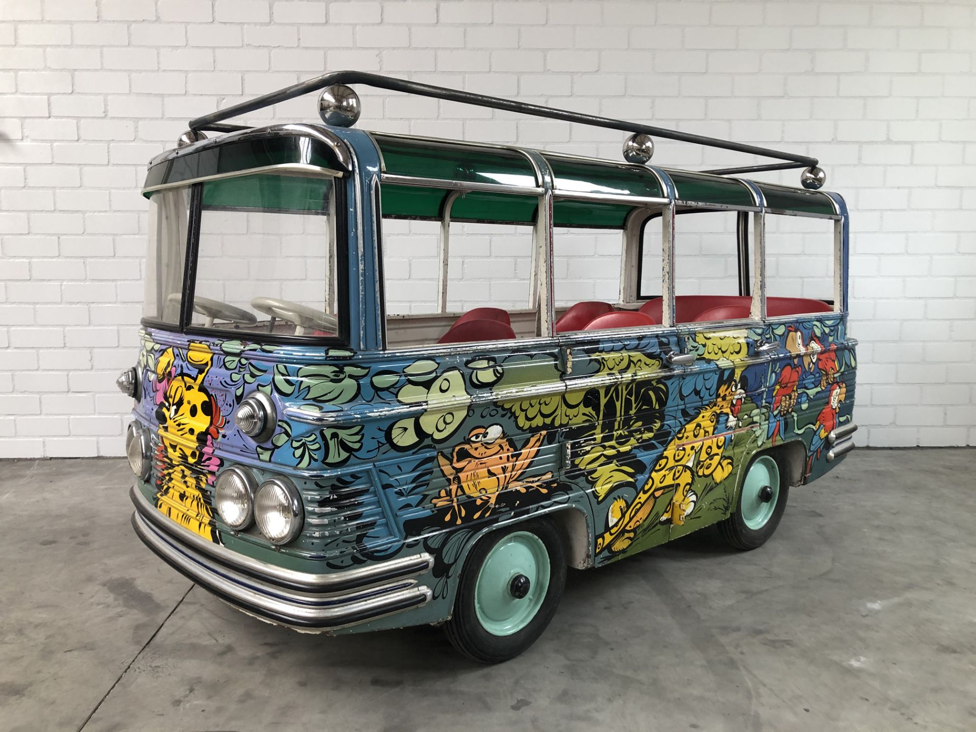 Rare L'Autopede Carousel Bus