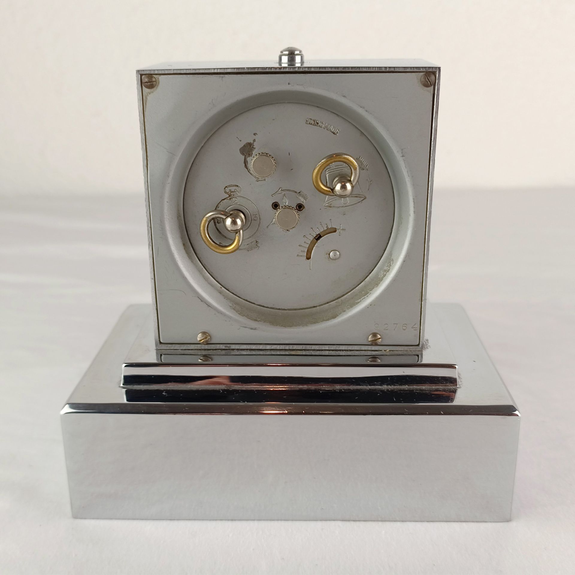 L. Schwab Moutier art deco desk watch - Bild 5 aus 6