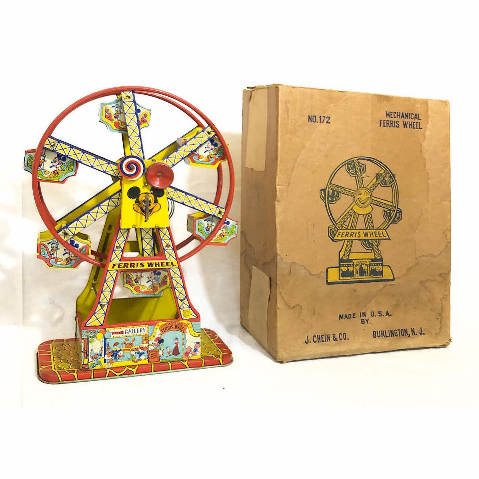 Tin toy Disneyland Mechanical Ferris Wheel - Image 2 of 2