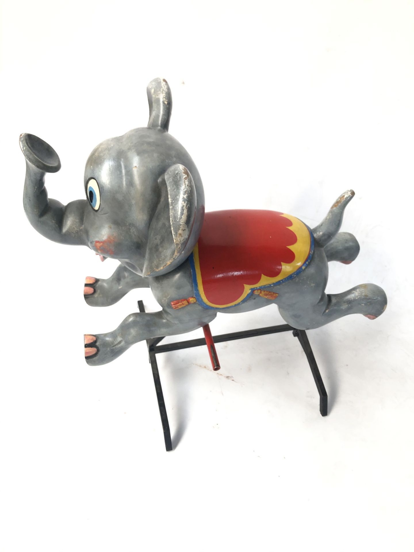 Bernard Kindt Carousel Elephant ca. 1960s - Image 4 of 4