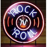 Rock 'n' Roll Neon Sign