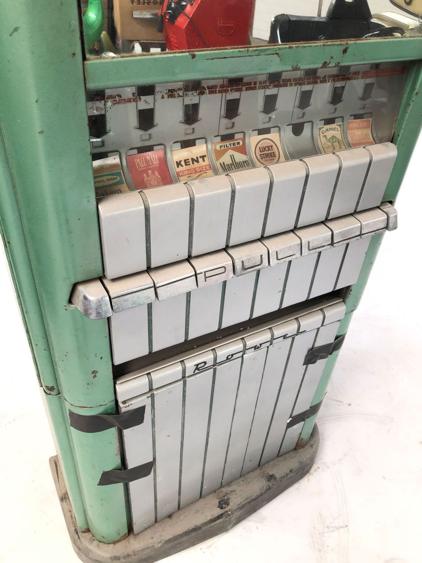 Unrestored Original Rowe Cigarette Vending Machine - Bild 5 aus 8