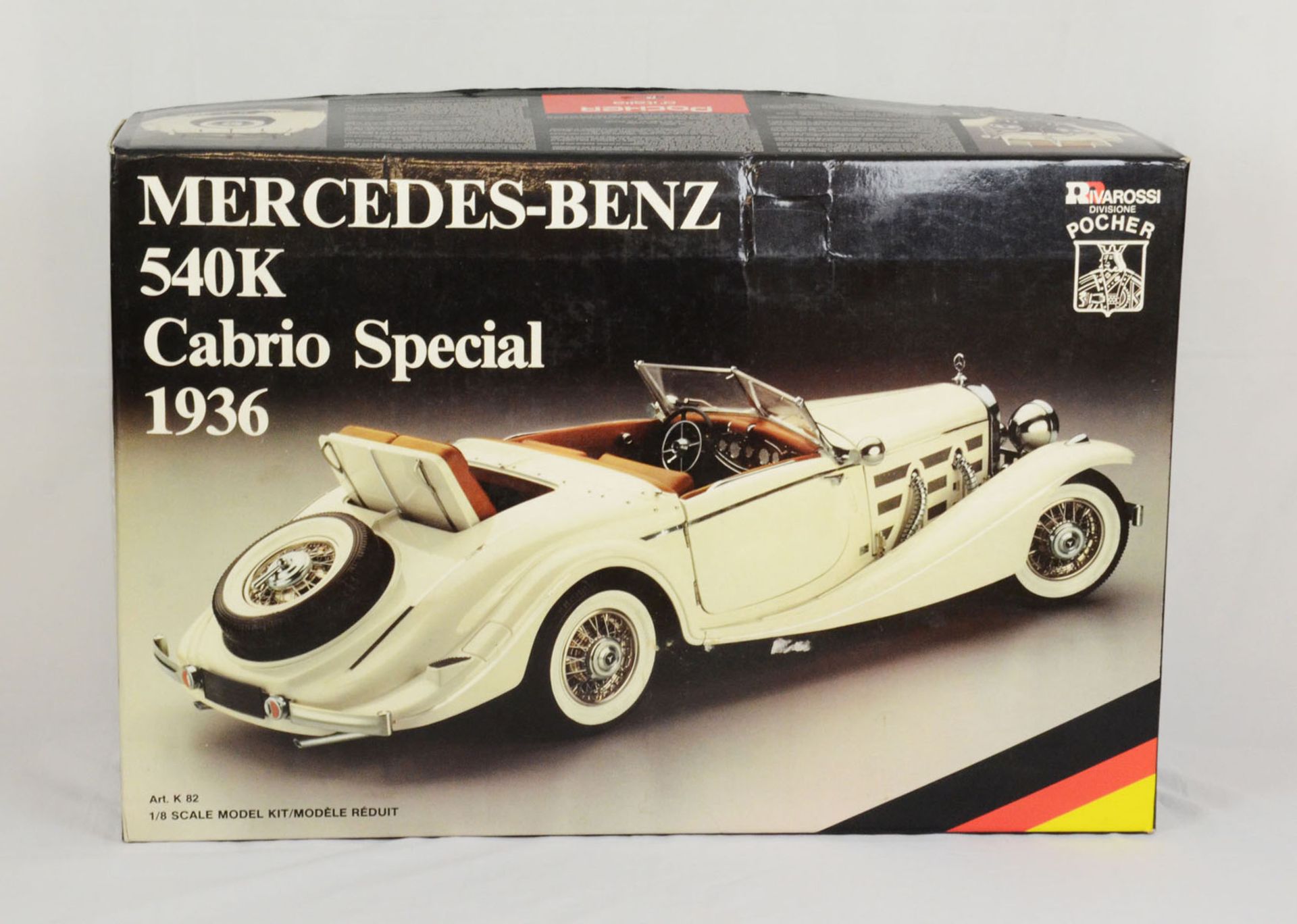 Pocher Mercedes-Benz 540K 1:8 scale model car - Bild 13 aus 16