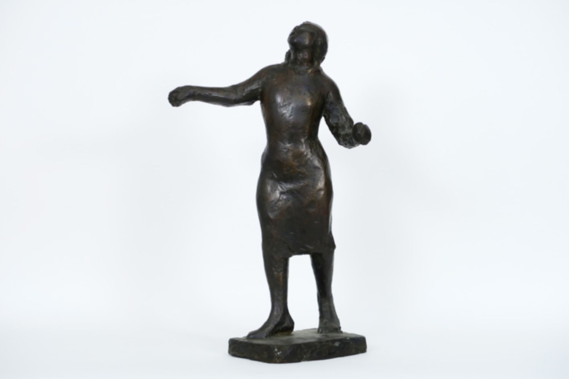 20th Cent. Mexican sculpture in bronze - attributed to Francesco Zuniga ZUNIGA FRANCESCO (1912 -