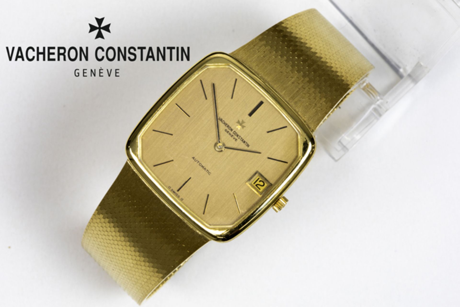 completely original automatic "Vacheron-Constantin ref. VC 44000 Series" wristwatch (n° 533635) with