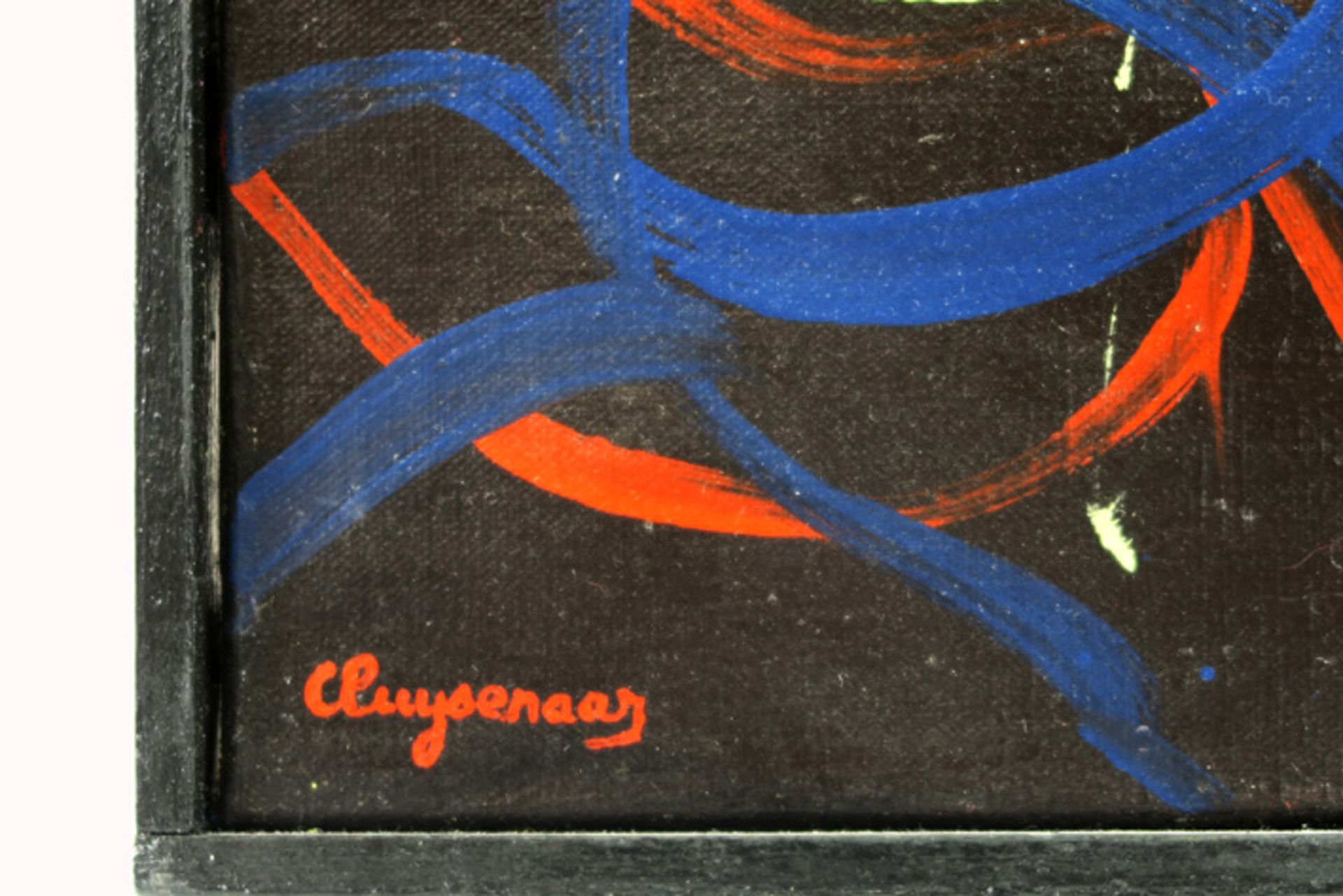 20th Cent CLUYSENAAR JOHN (1899 - 1986) olieverfschilderij op doek : "Abstracte compositie" - 60 x - Bild 3 aus 5