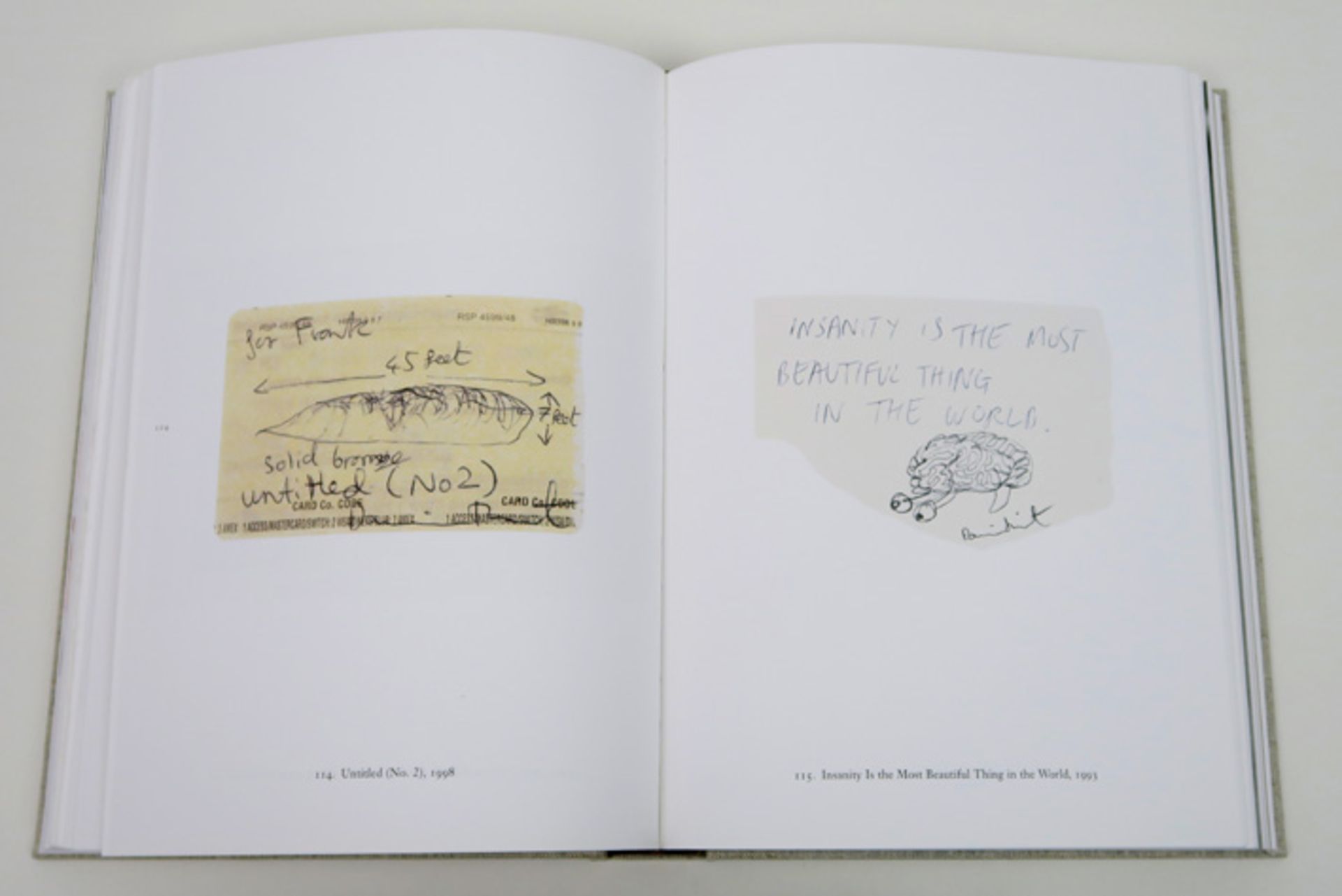 Damien Hirst signed copy of the book "Corpus - Drawings 1981 - 2006" HIRST DAMIEN (° 1965) door - Image 3 of 4