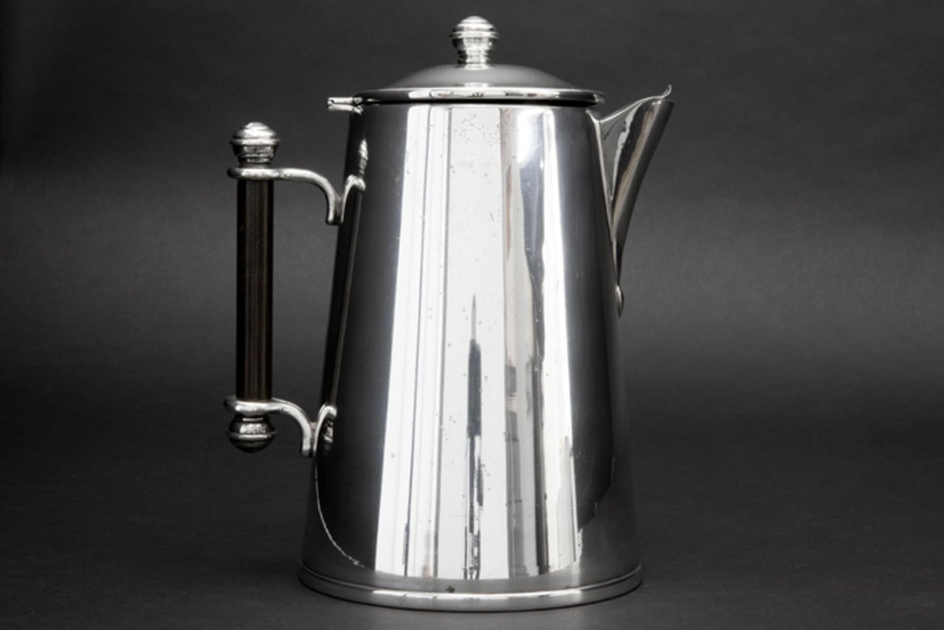 20th Cent. Italian lidde thermos jug in "800 - Florence - fatto a mano" marked silver Gedekselde - Image 2 of 4