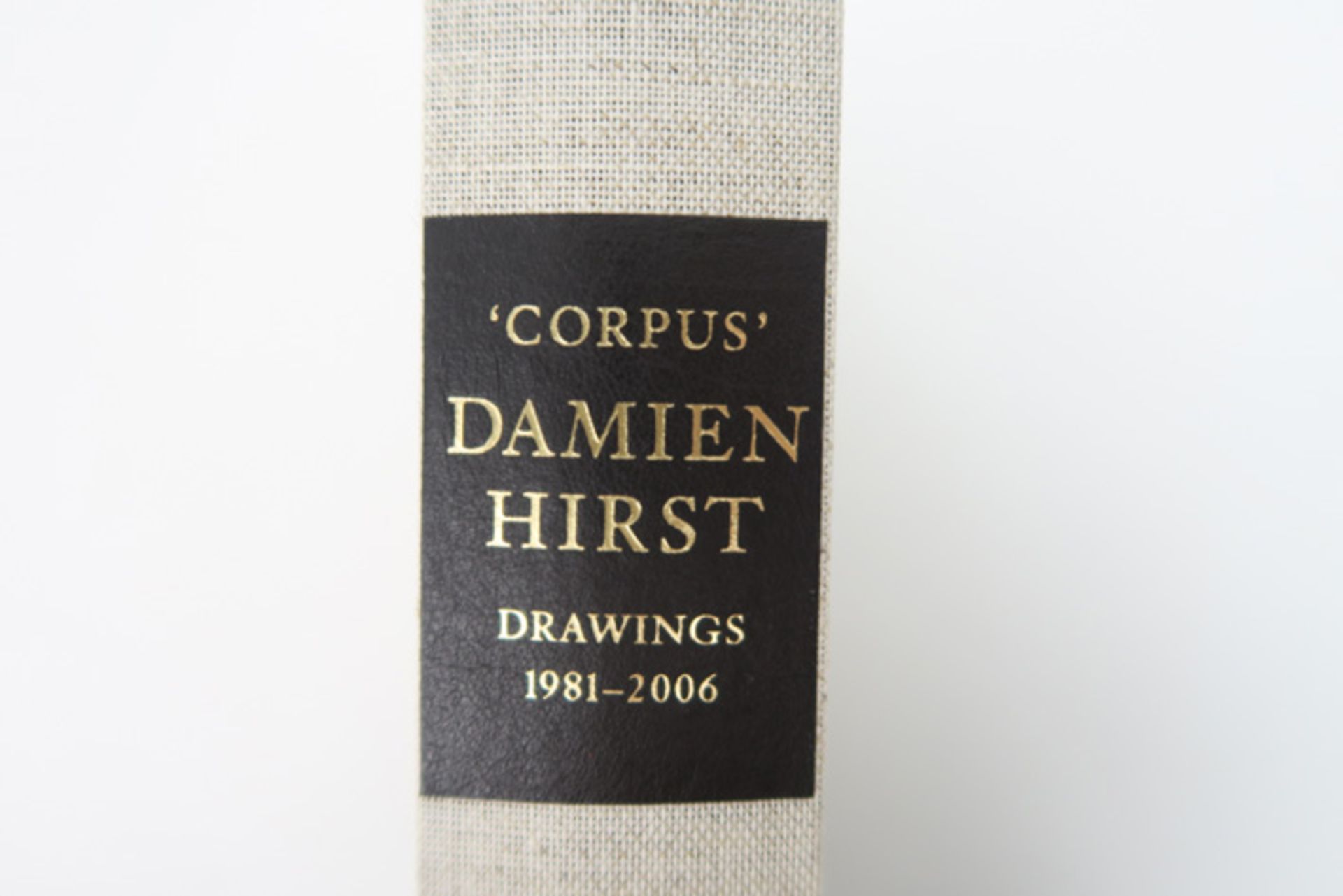 Damien Hirst signed copy of the book "Corpus - Drawings 1981 - 2006" HIRST DAMIEN (° 1965) door - Image 2 of 4