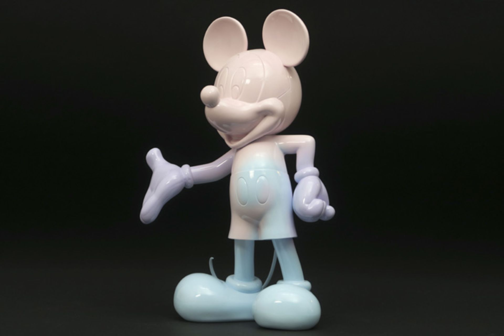 LEBLON DELIENNE & DISNEY "Mickey" sculptuur in hars (polychrome uitvoering) - hoogte : 30,5 - Bild 2 aus 5