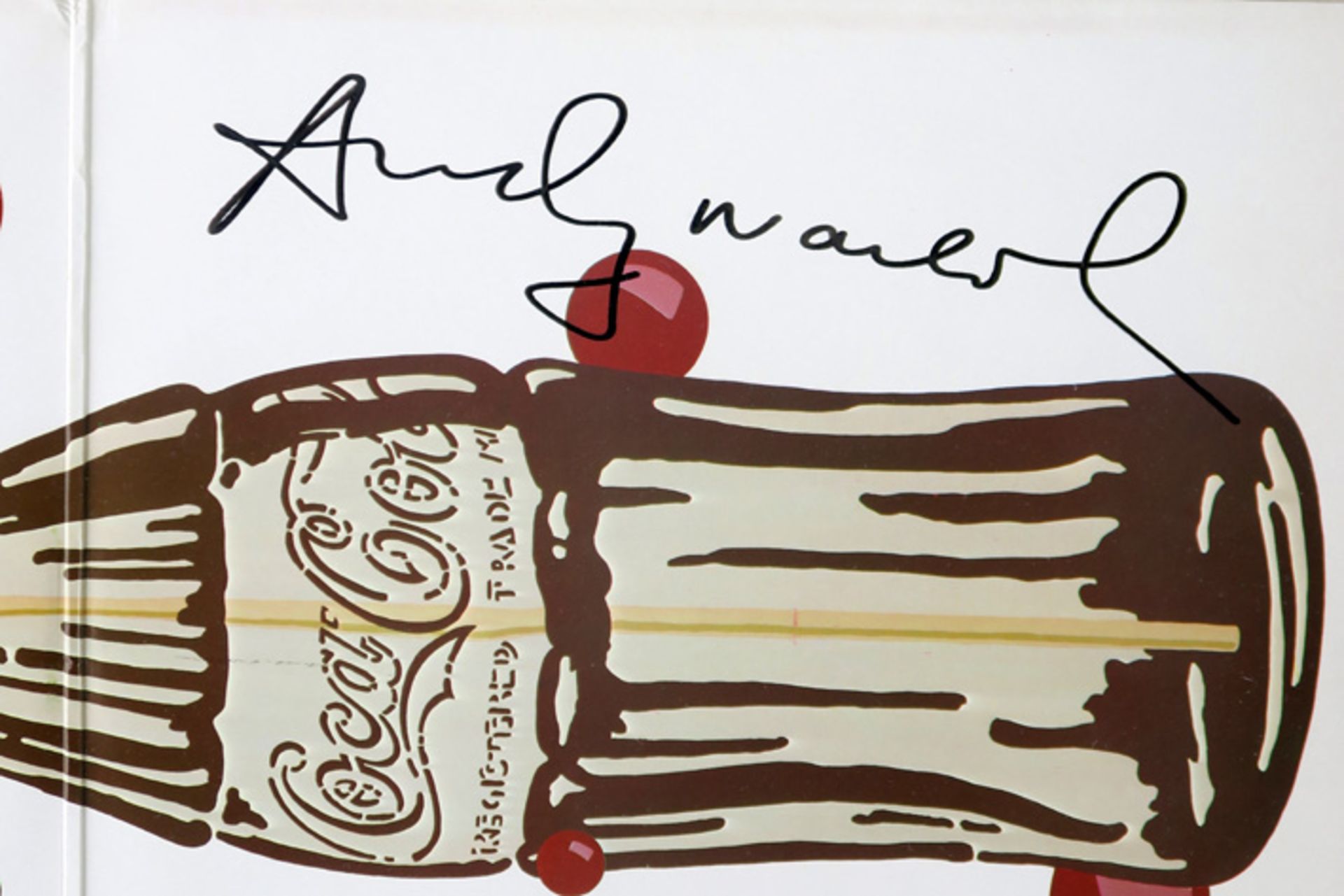 WARHOL ANDY (1930 - 1987) met de hand gesigneerde opengeplooide hoes met de voorstelling van een - Image 3 of 3