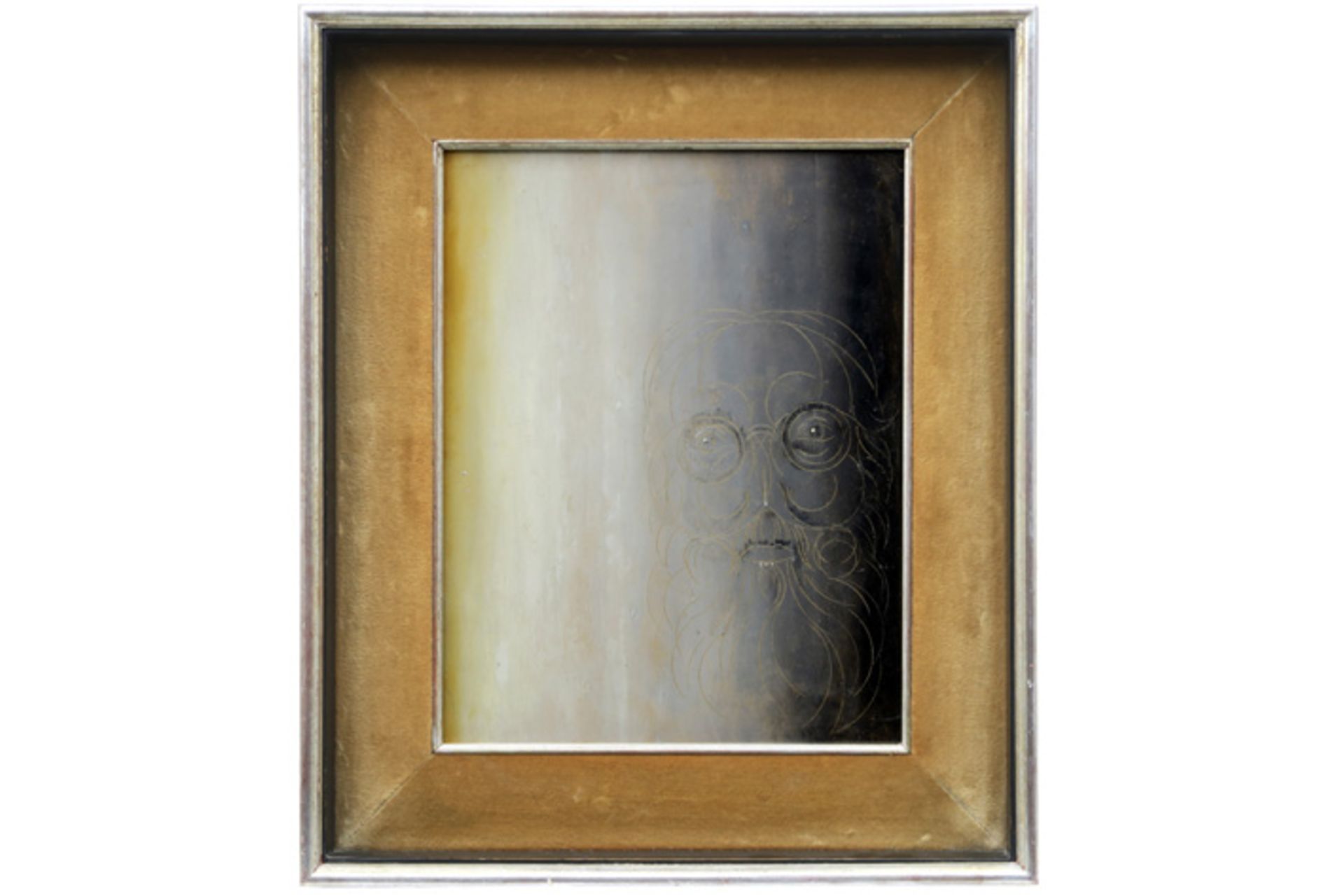 DE BOECK FELIX (1898 - 1995) olieverfschilderij op paneel met een karakteristieke compositie met - Bild 2 aus 3
