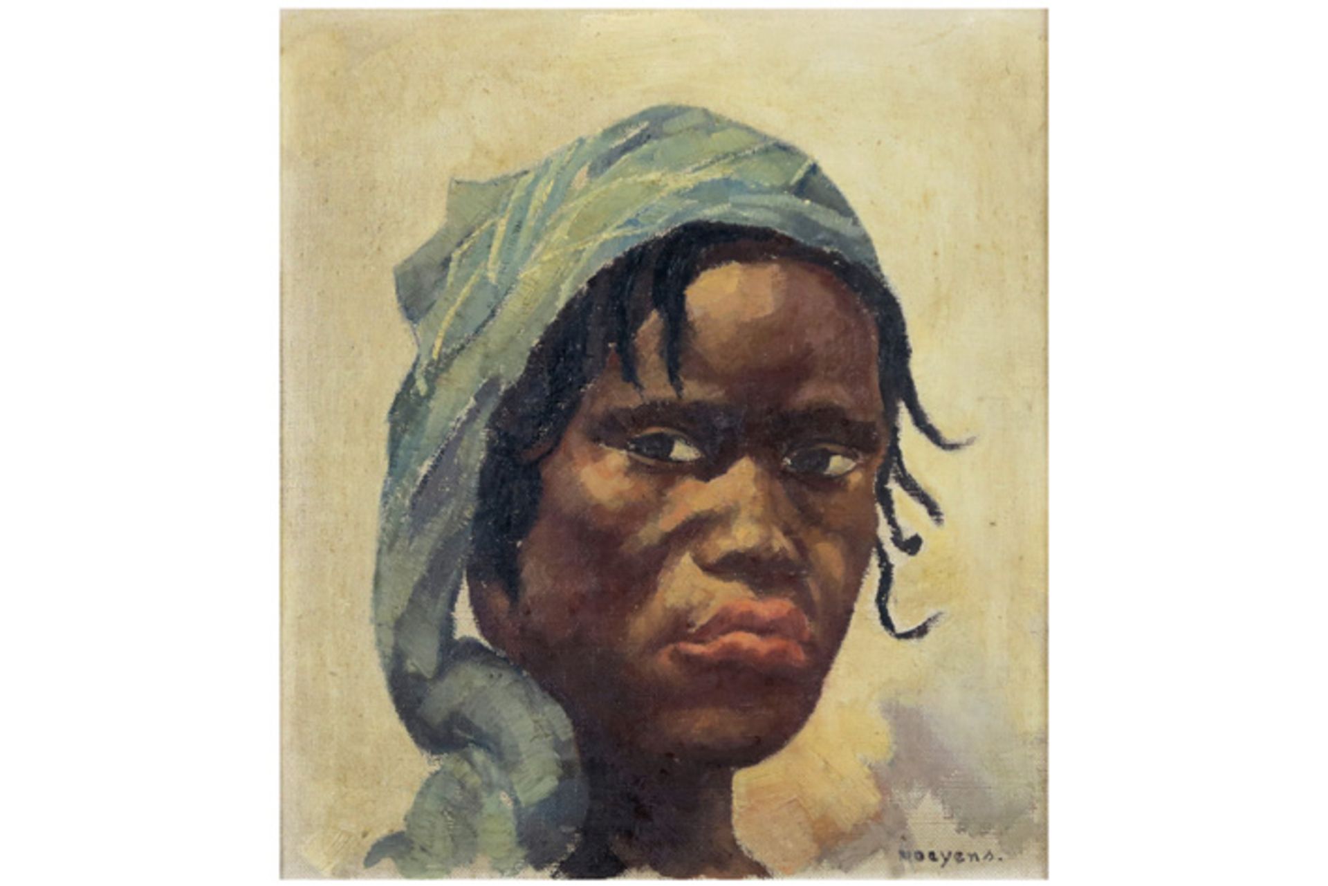 20th Cent. Belgian oil on canvas - signed Jos Noeyens||NOEYENS JOS (1920 - 1989) olieverfschilderij 