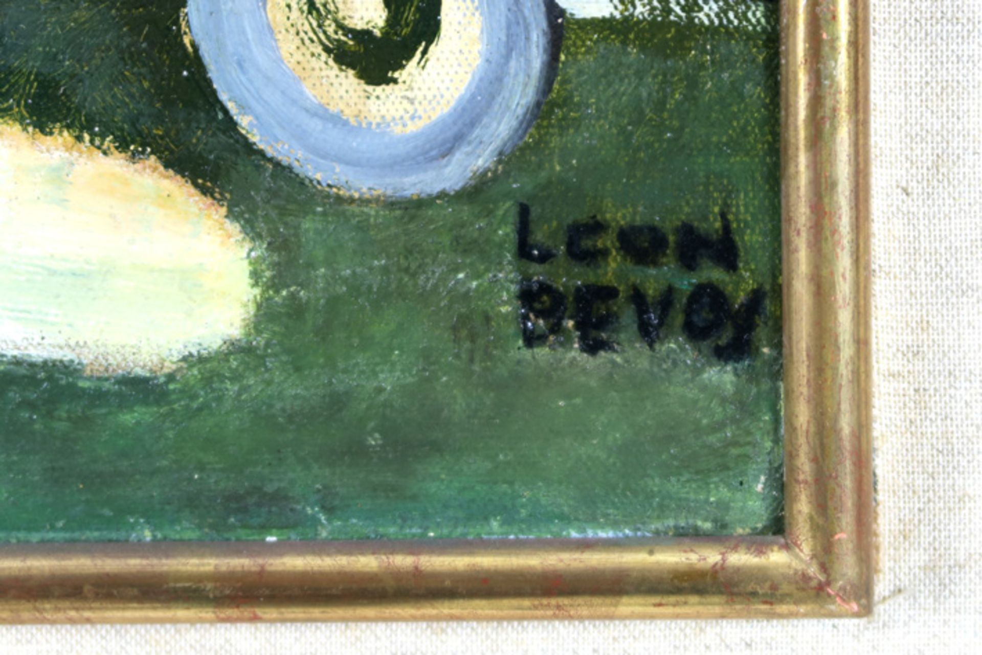 20th Cent. Belgian oil on canvas - signed Léon Devos||DEVOS LEON (1897 - 1974) olieverfschilderij op - Image 3 of 4